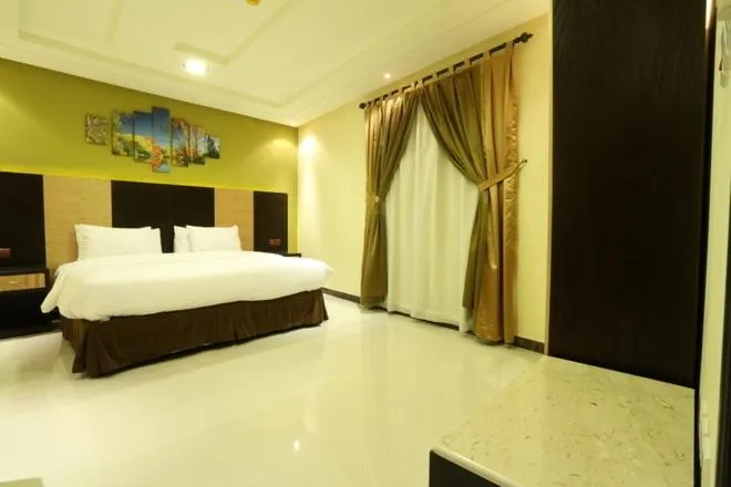 Bedroom, Bed in Tulip Rawda Serviced Apartments