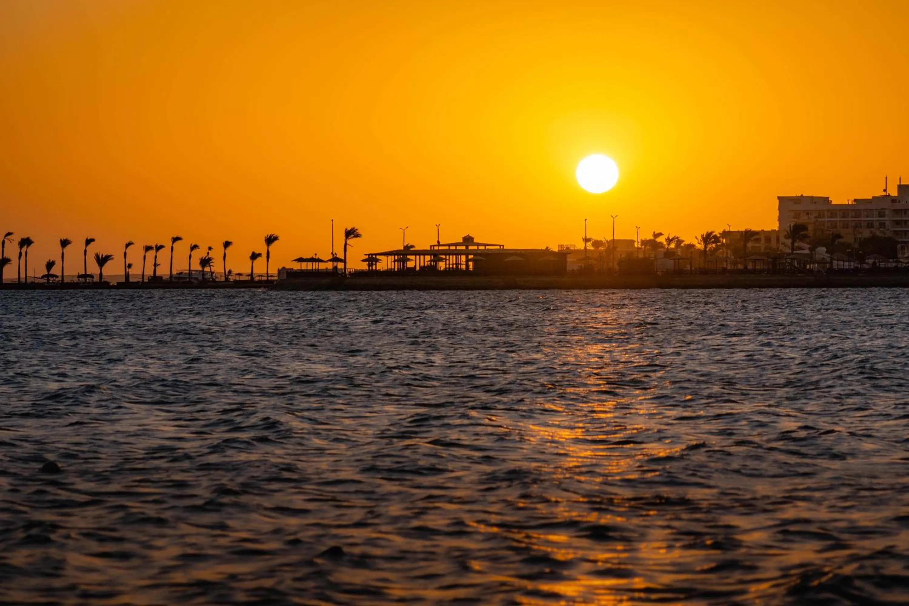 Sunrise in Magic Beach Hotel Hurghada