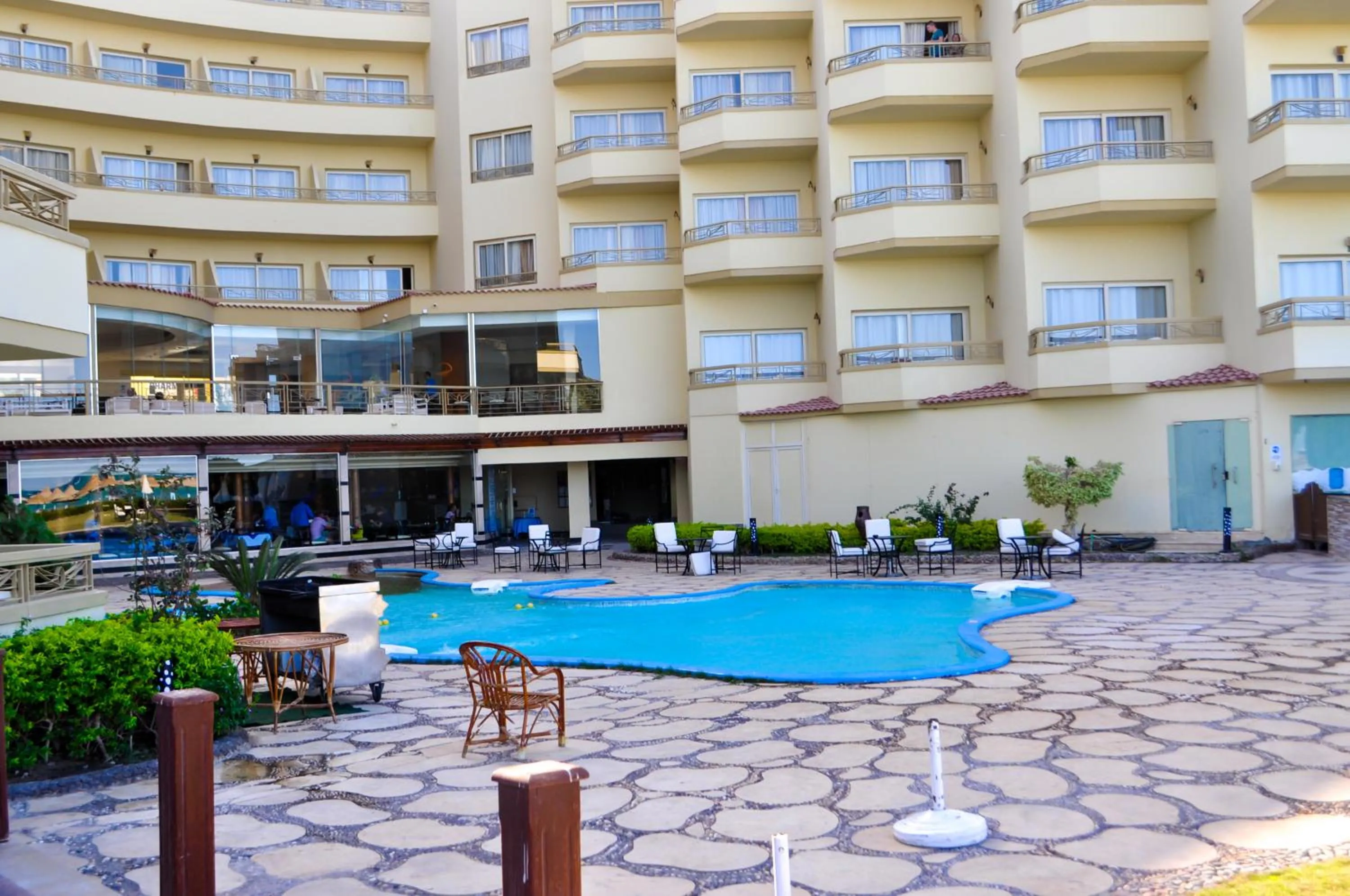 Swimming pool in Magic Beach Hotel Hurghada