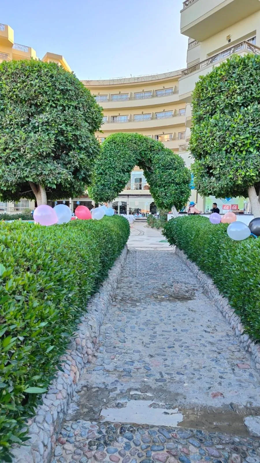 Garden in Magic Beach Hotel Hurghada