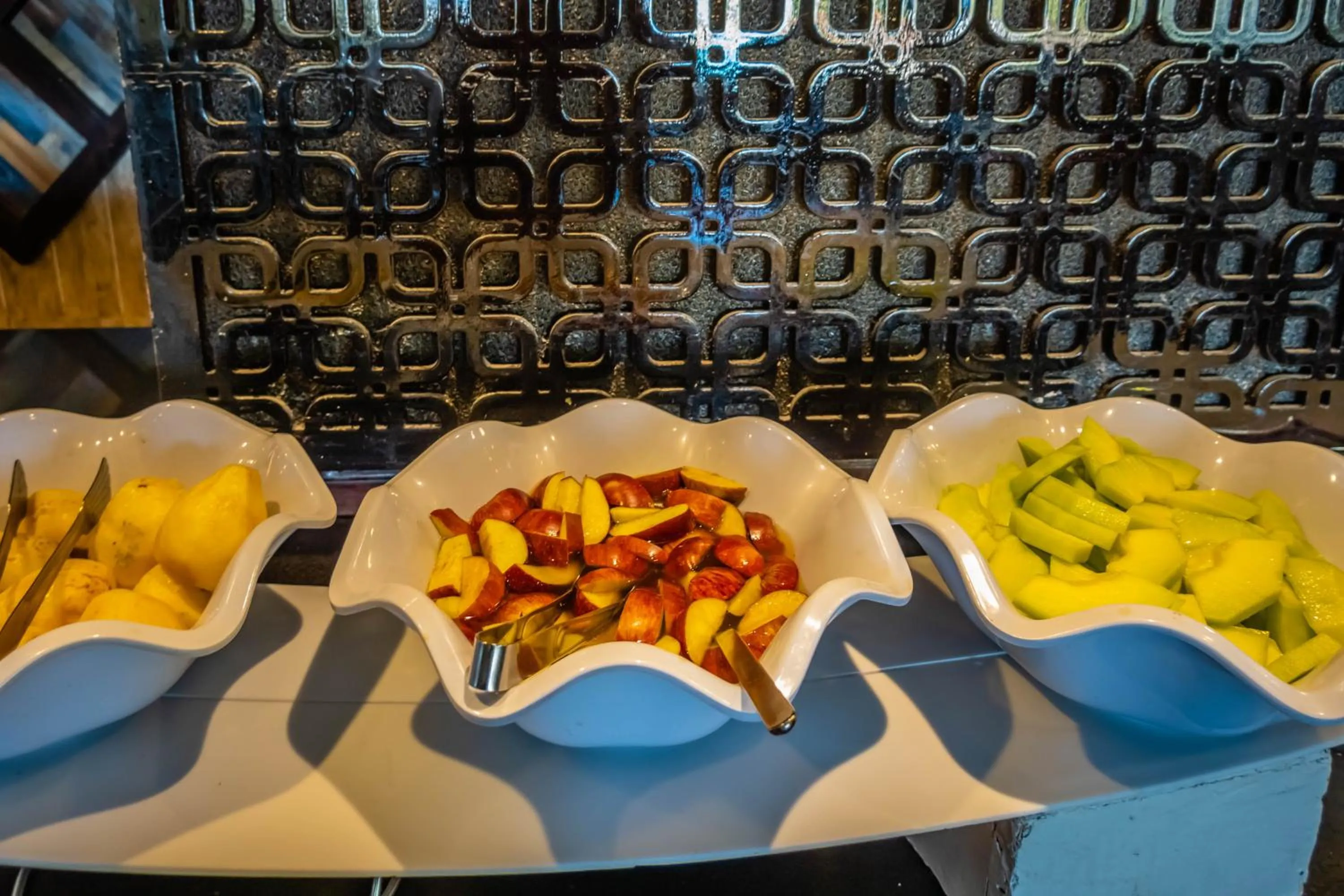 Buffet breakfast in Magic Beach Hotel Hurghada