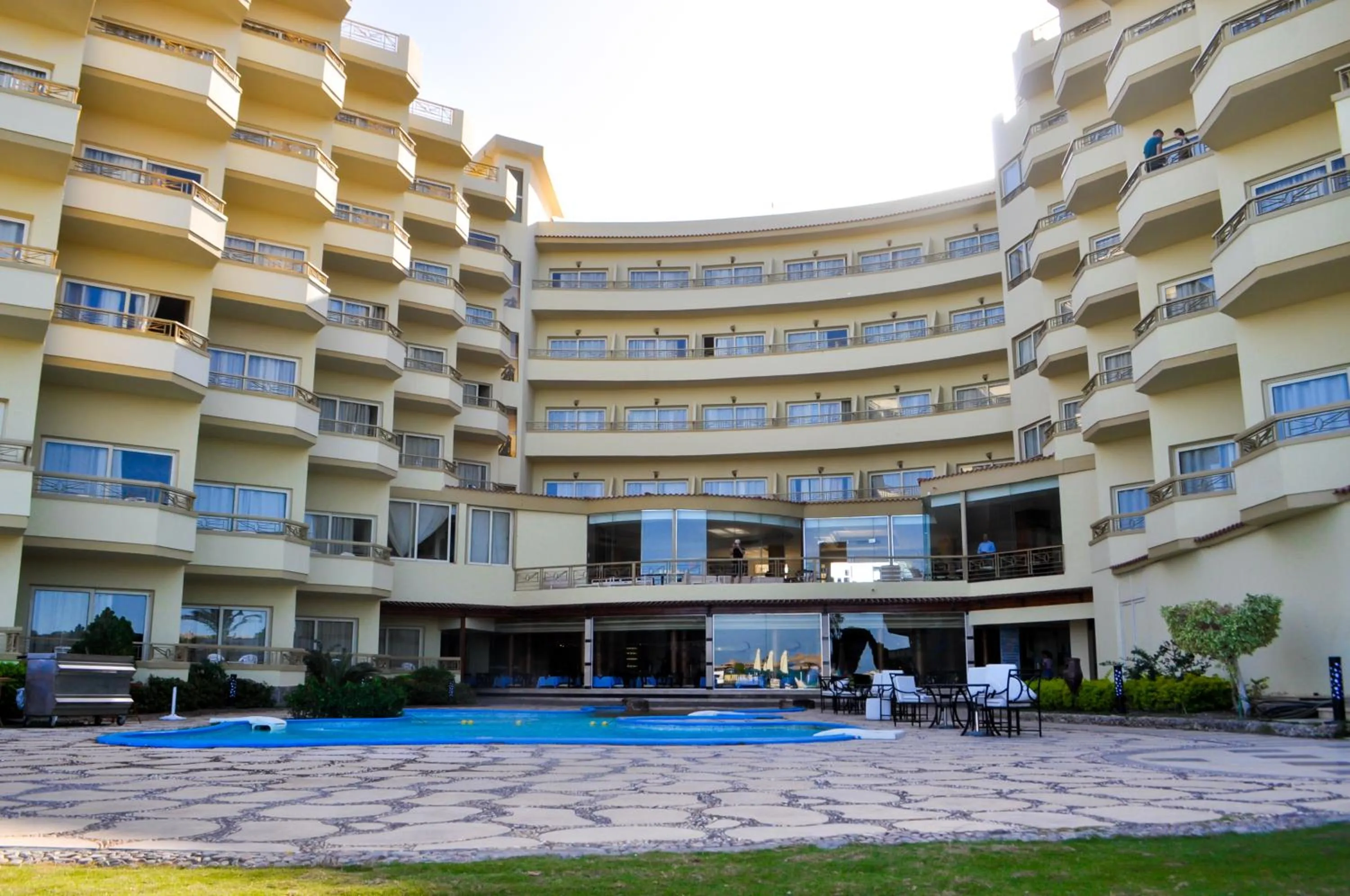 Property building in Magic Beach Hotel Hurghada