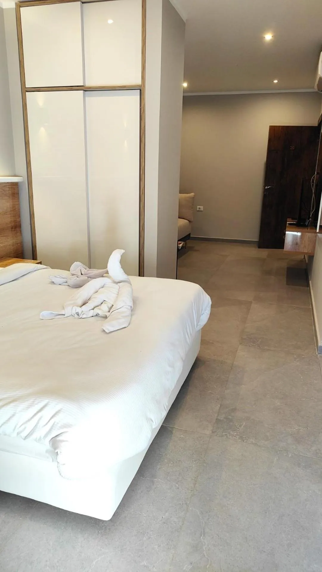 Bed in Magic Beach Hotel Hurghada