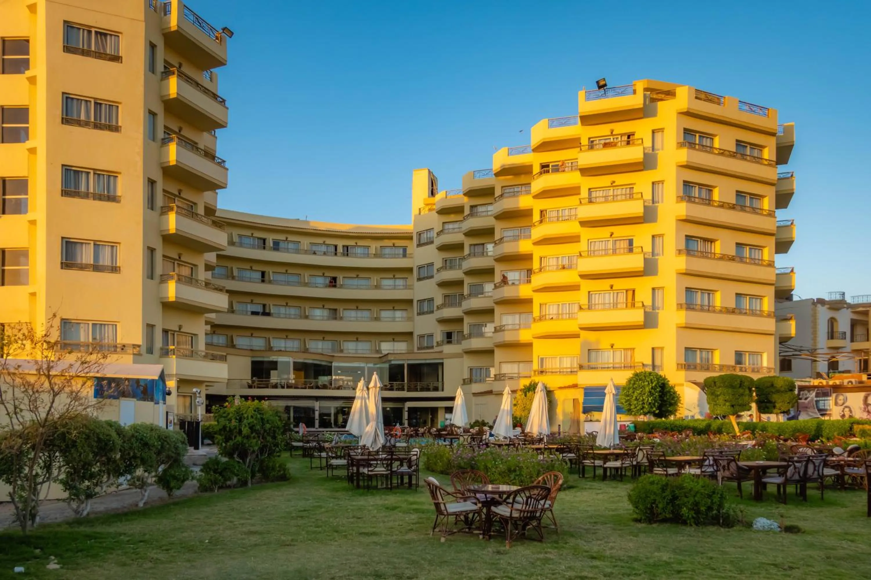 Property building in Magic Beach Hotel Hurghada