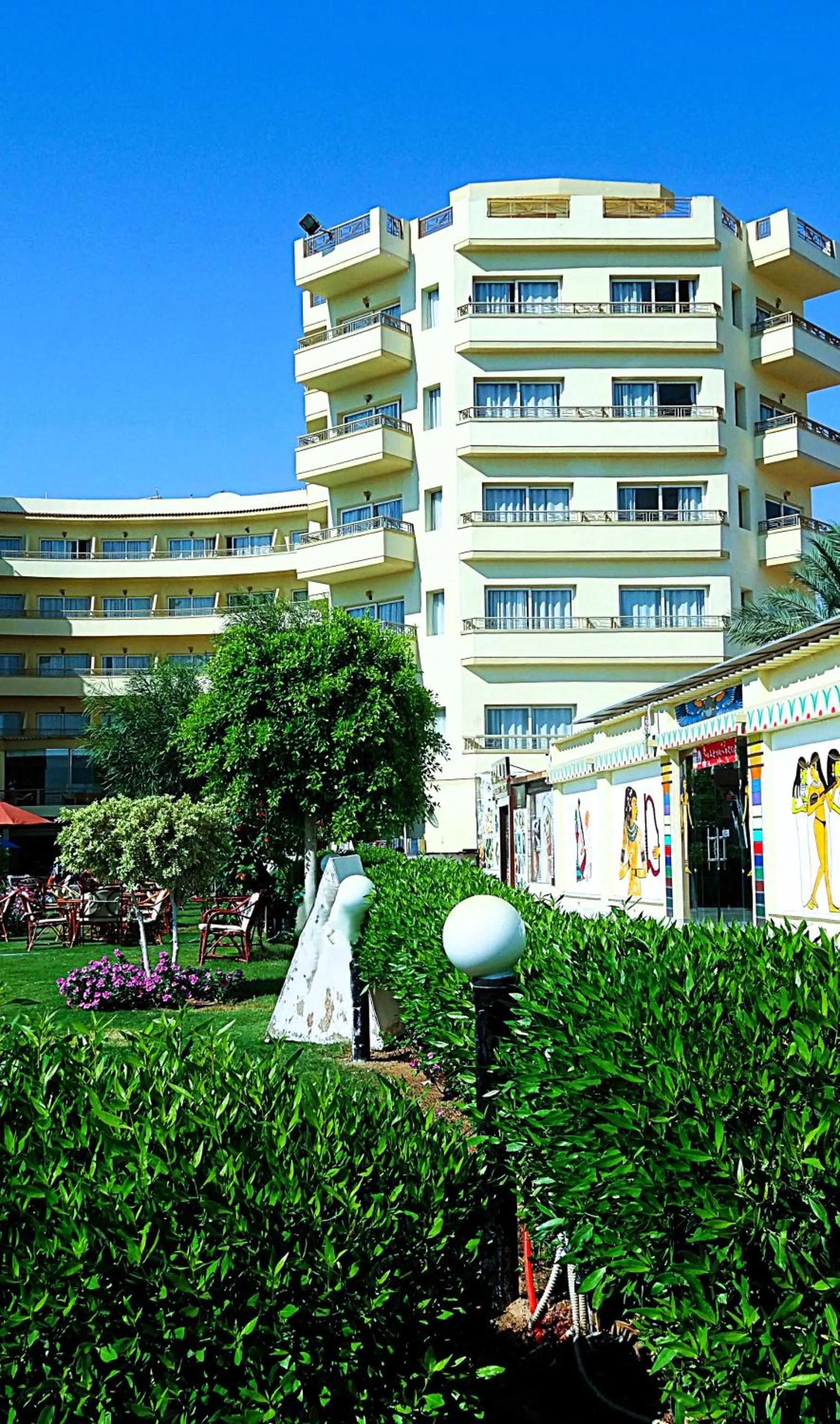 Property building in Magic Beach Hotel Hurghada