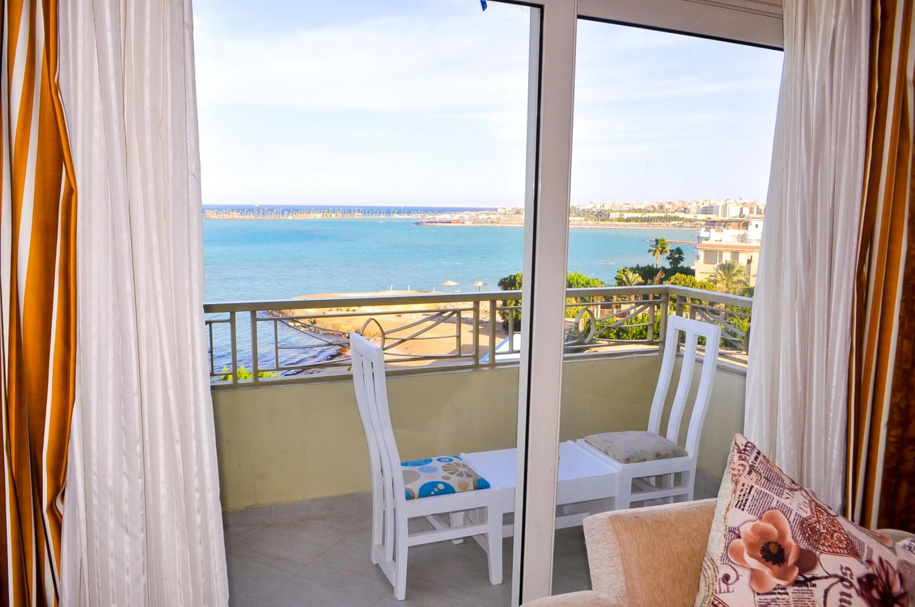 Balcony/Terrace in Magic Beach Hotel Hurghada