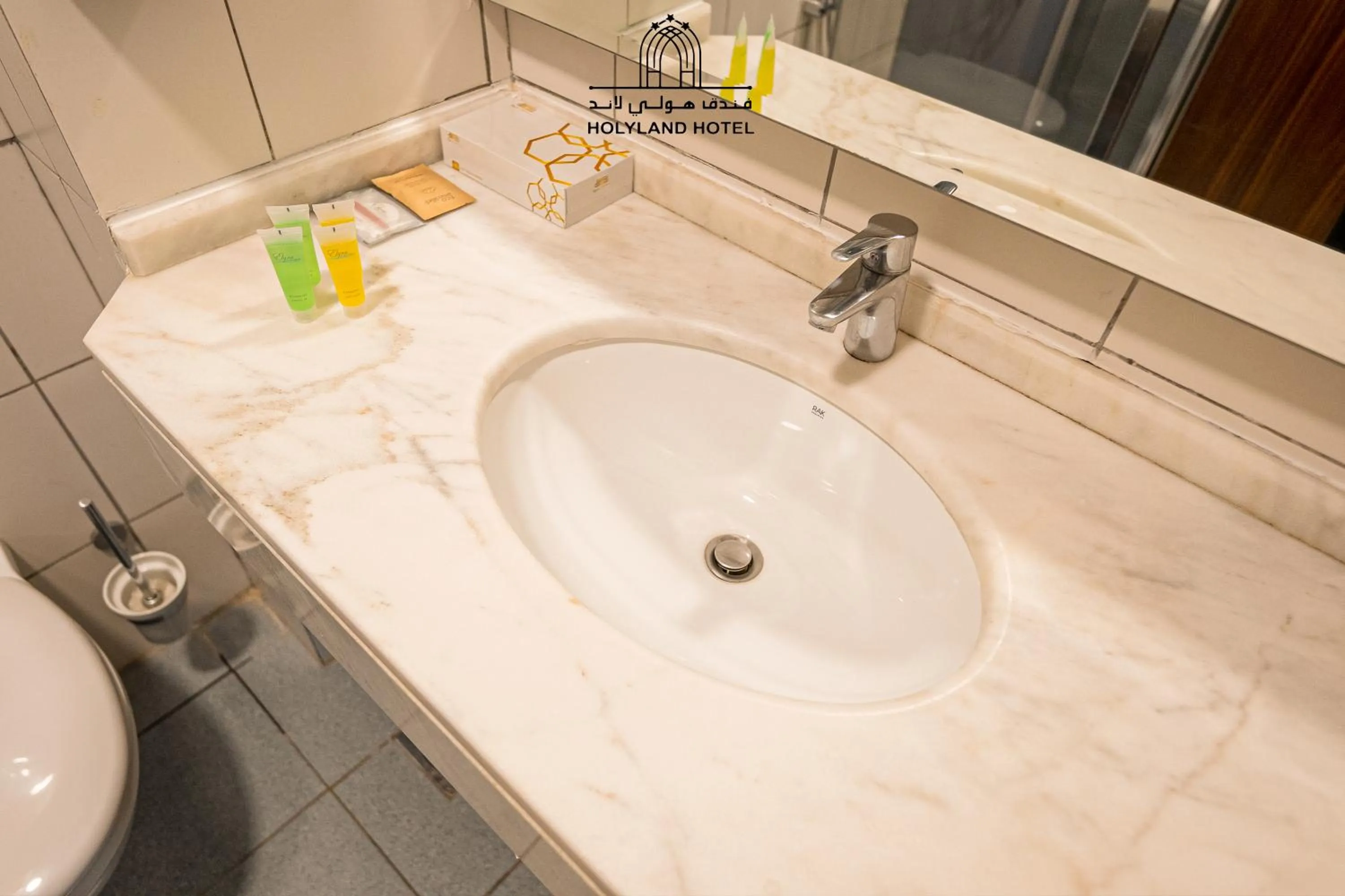 Bathroom in Holyland Hotel Amman