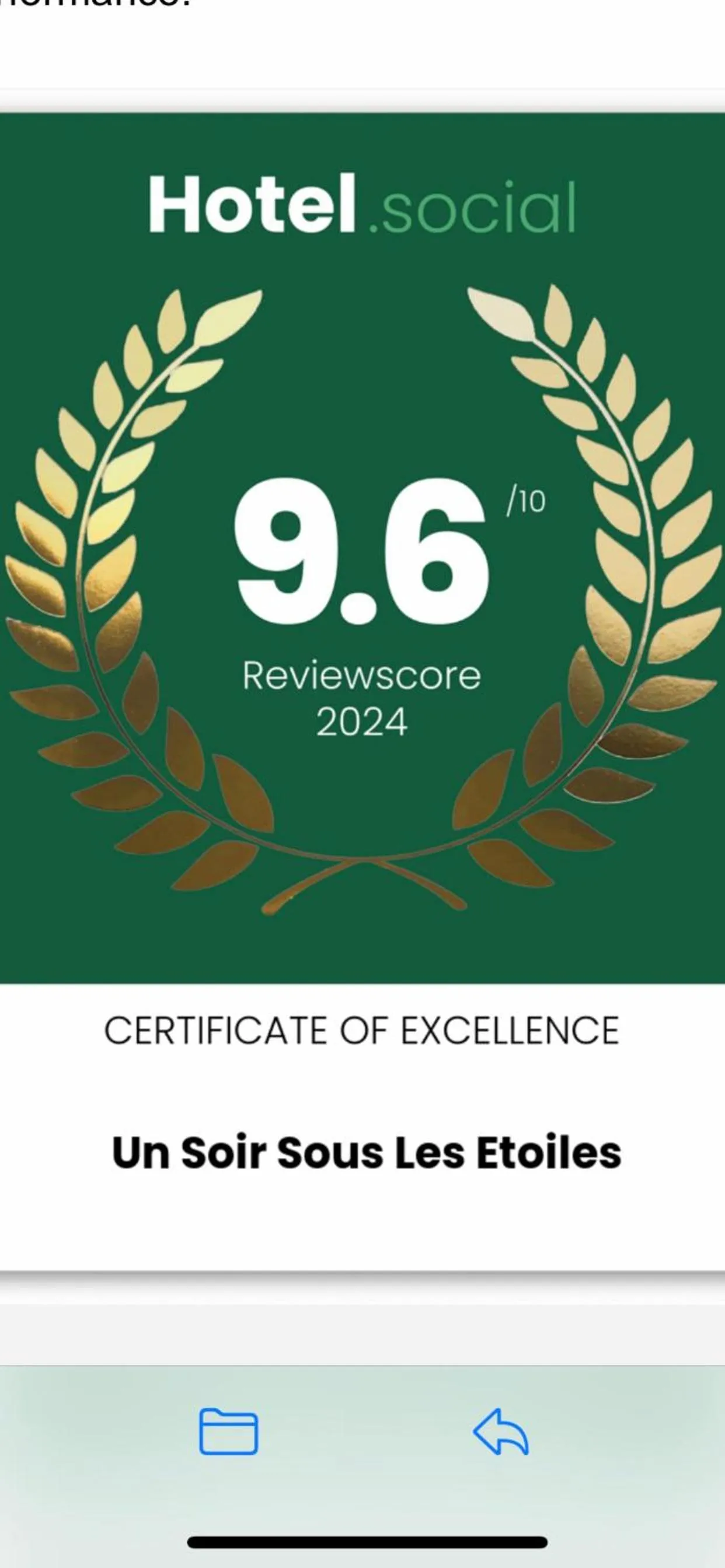 Un soir sous les étoiles