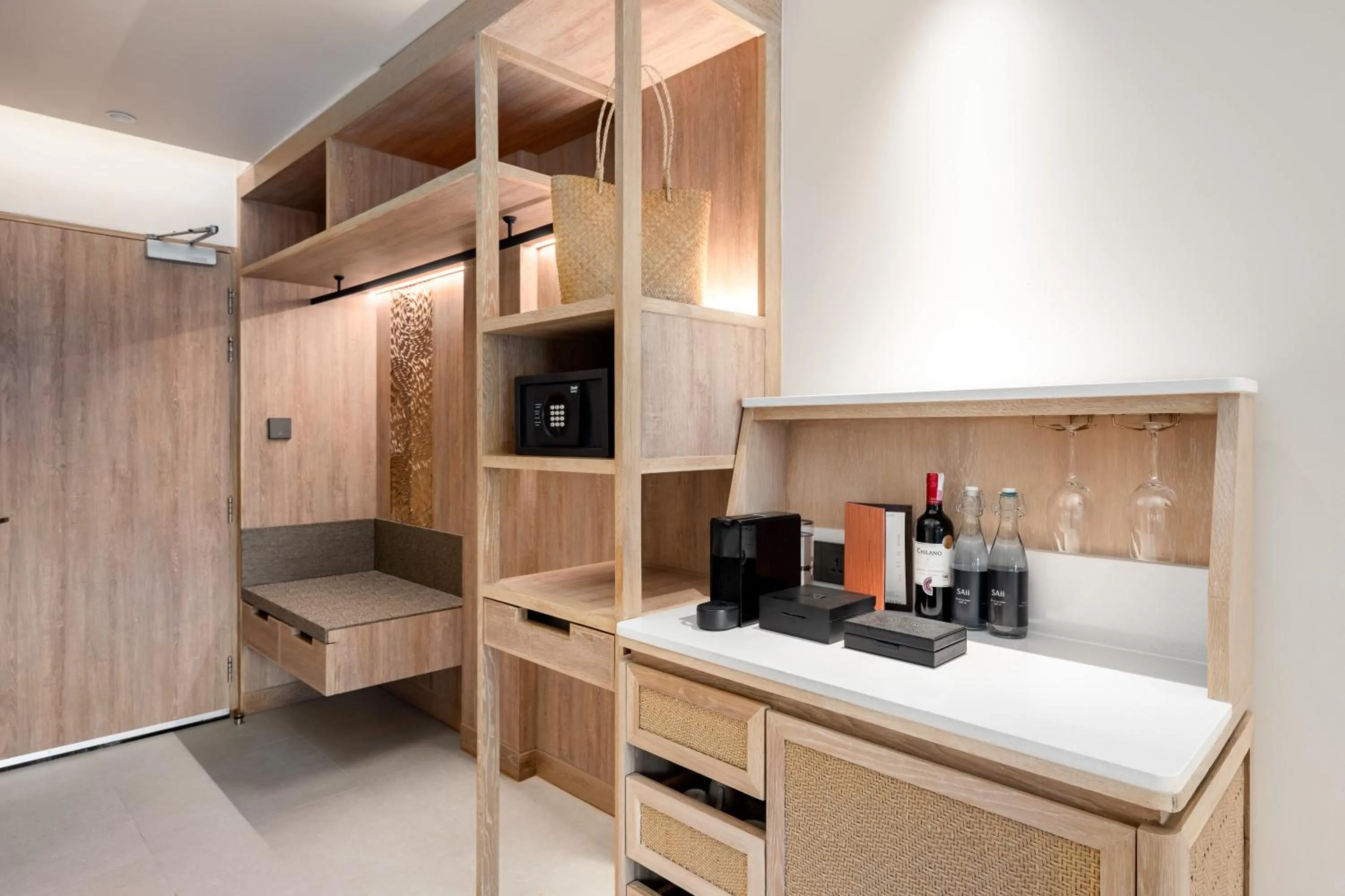 minibar in SAii Laguna Phuket