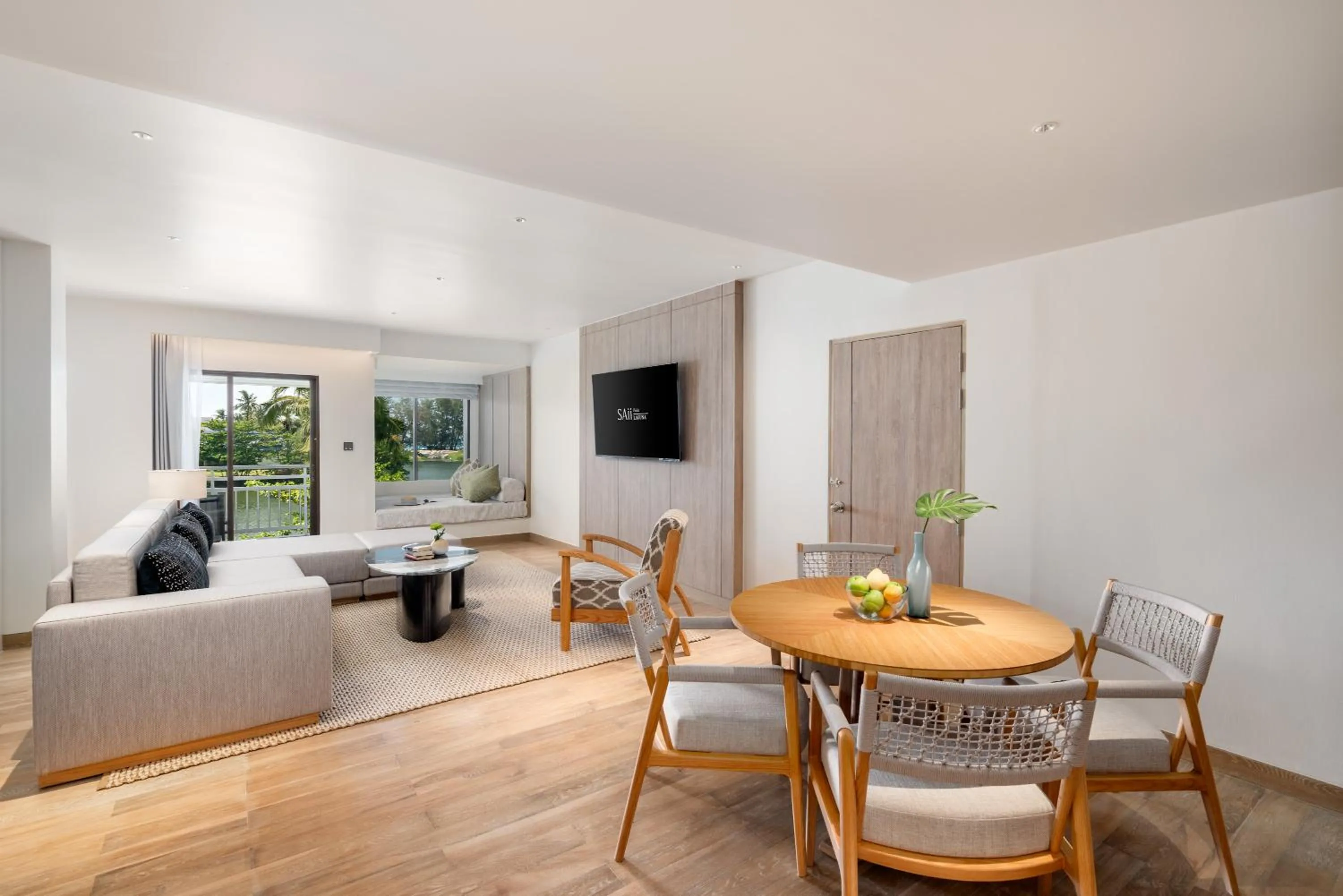 Living room in SAii Laguna Phuket