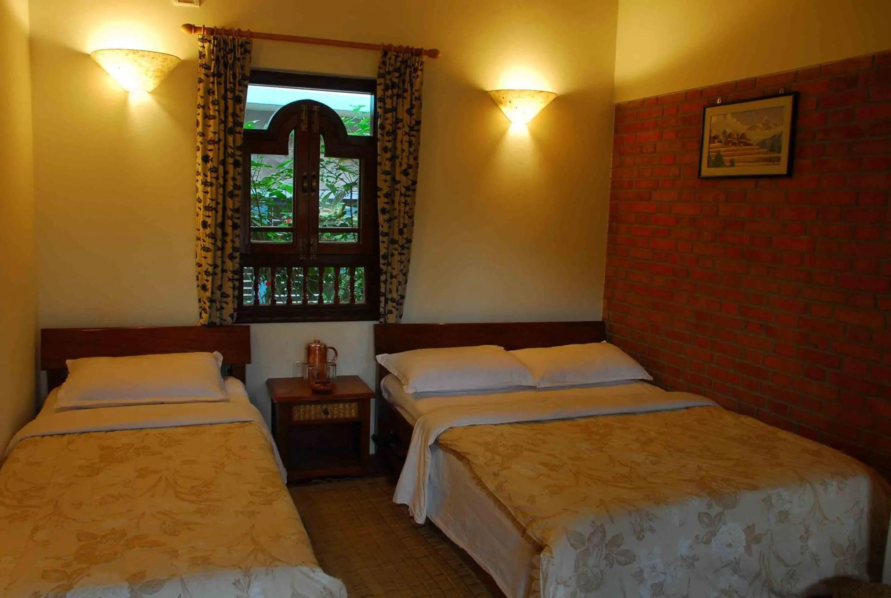 Bed in Vardan Resort n' Apartment