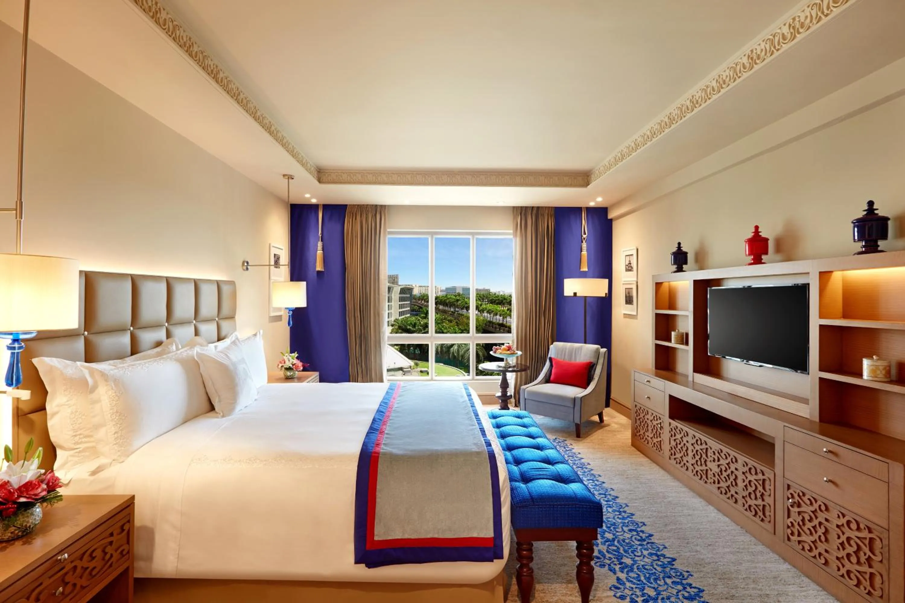 Bedroom, Bed in ITC Maratha, a Luxury Collection Hotel, Mumbai