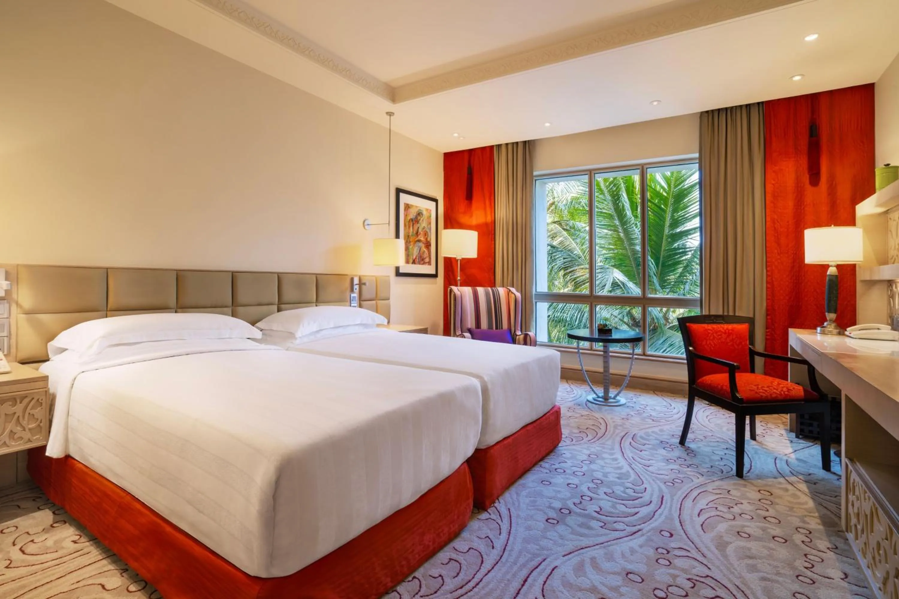 Photo of the whole room, Bed in ITC Maratha, a Luxury Collection Hotel, Mumbai