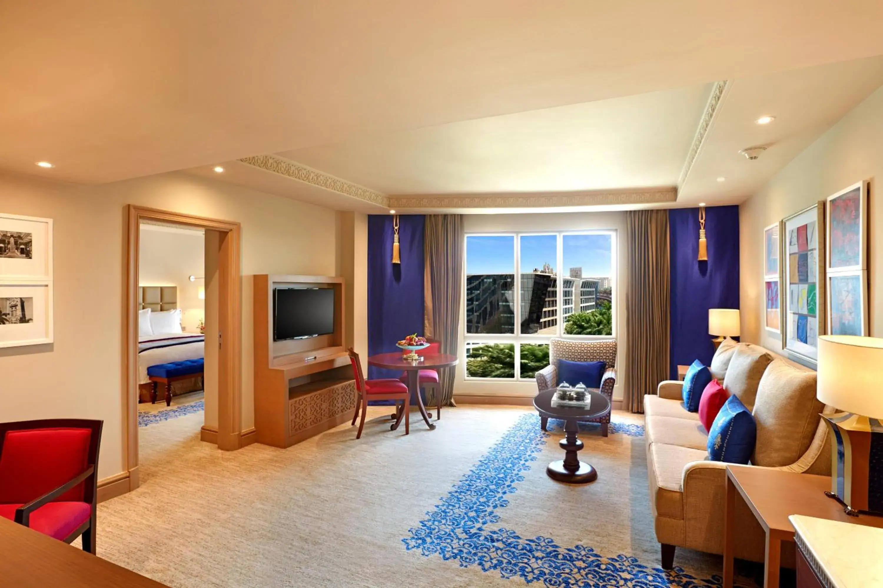 Deluxe King Suite - single occupancy - Club Lounge Access, Airport pickup, Butler service in ITC Maratha, a Luxury Collection Hotel, Mumbai Deluxe King Suite - single occupancy - Club Lounge Access, Airport pickup, Butler service in ITC Maratha, a Luxury Collection Hotel, Mumbai