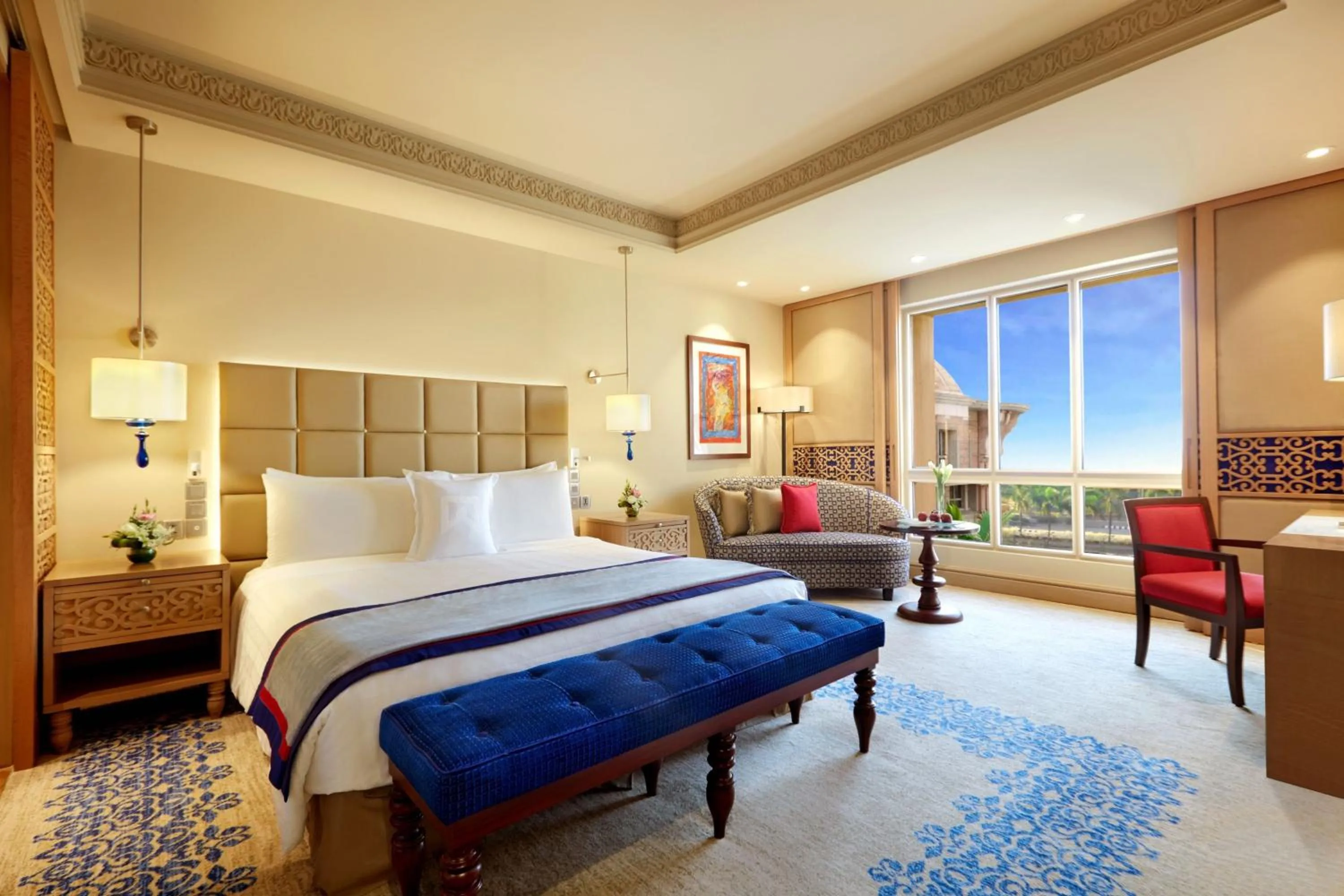 Bedroom, Bed in ITC Maratha, a Luxury Collection Hotel, Mumbai