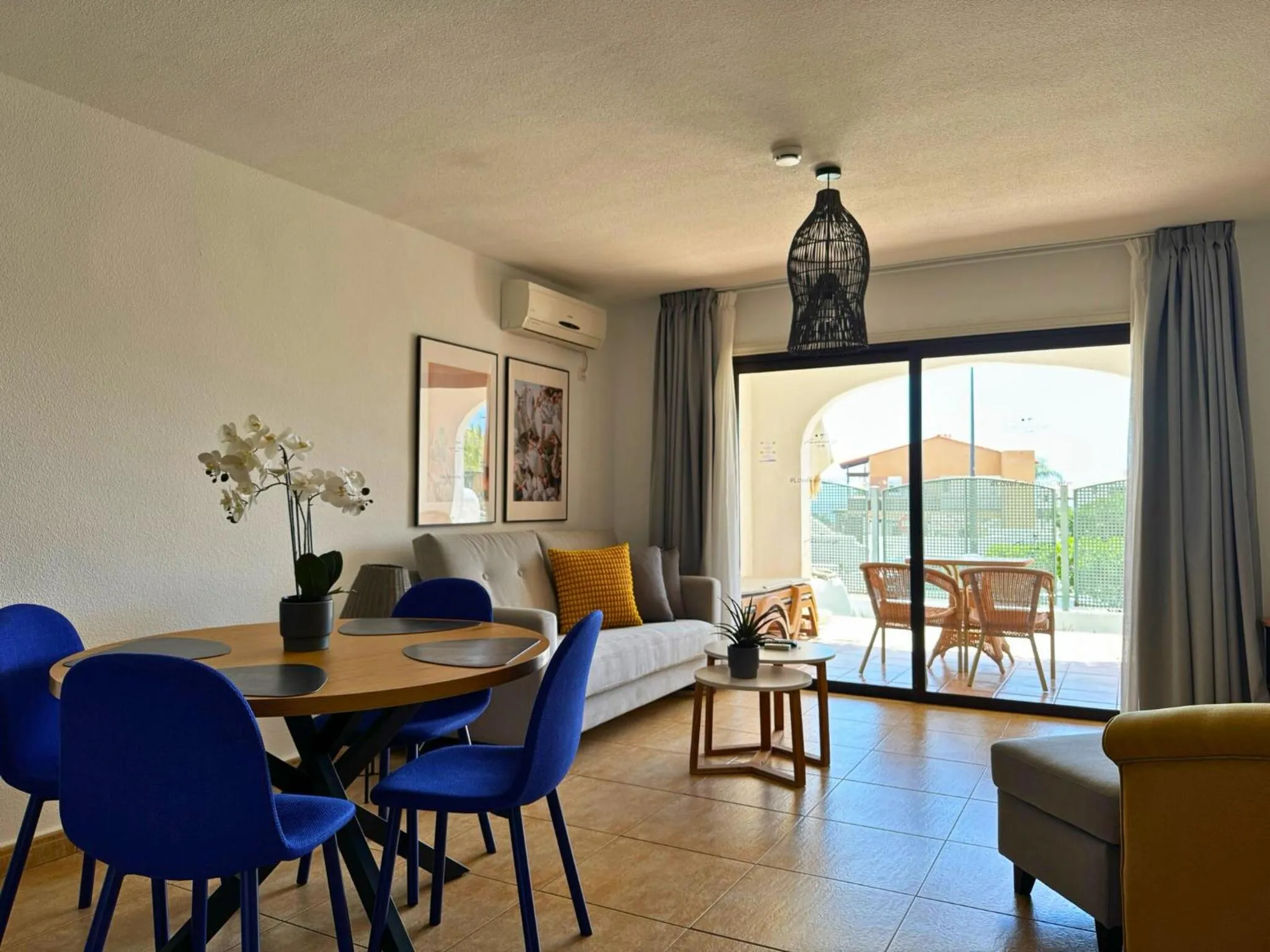 Living room in Fairways Club