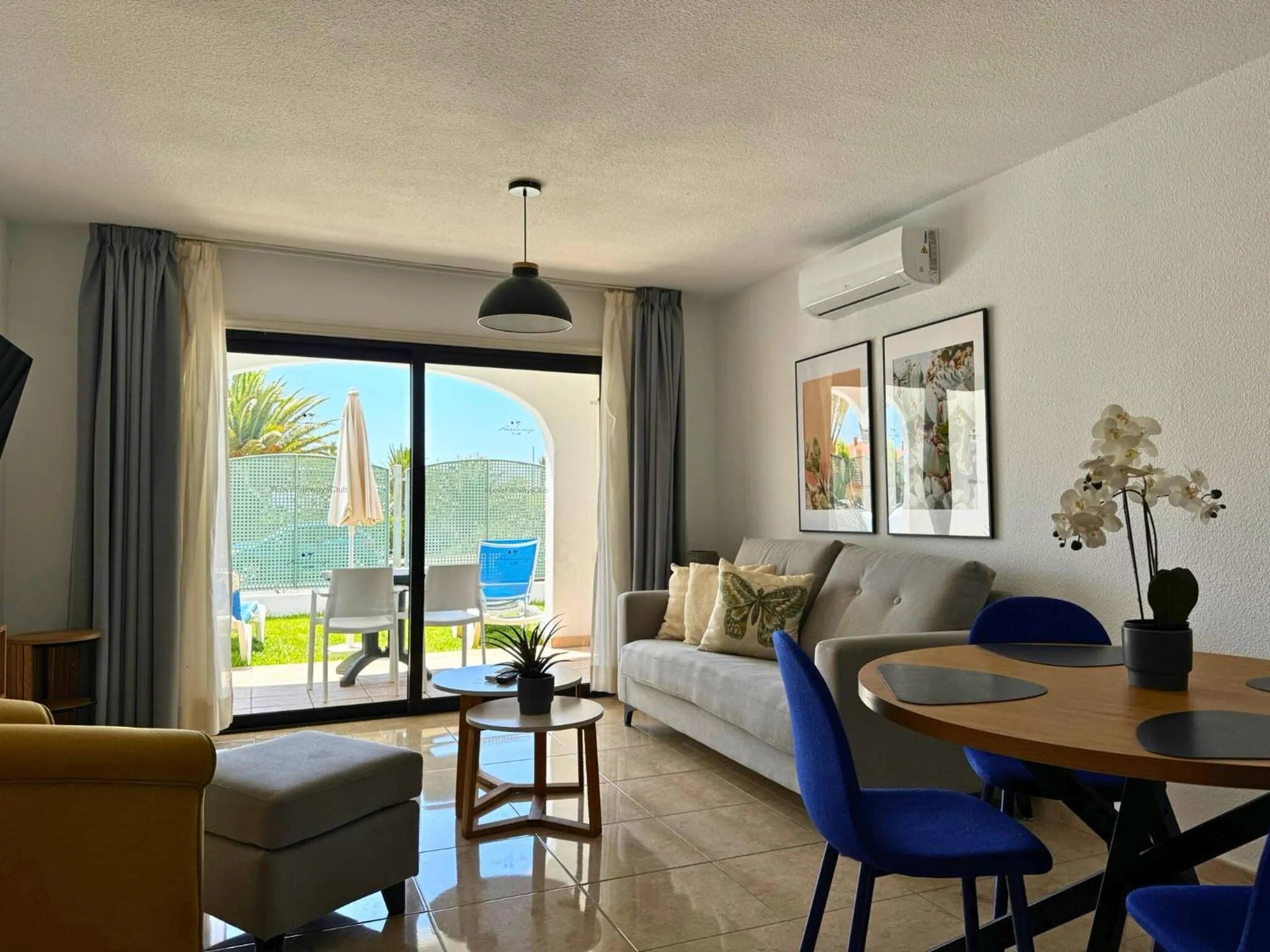 Living room in Fairways Club