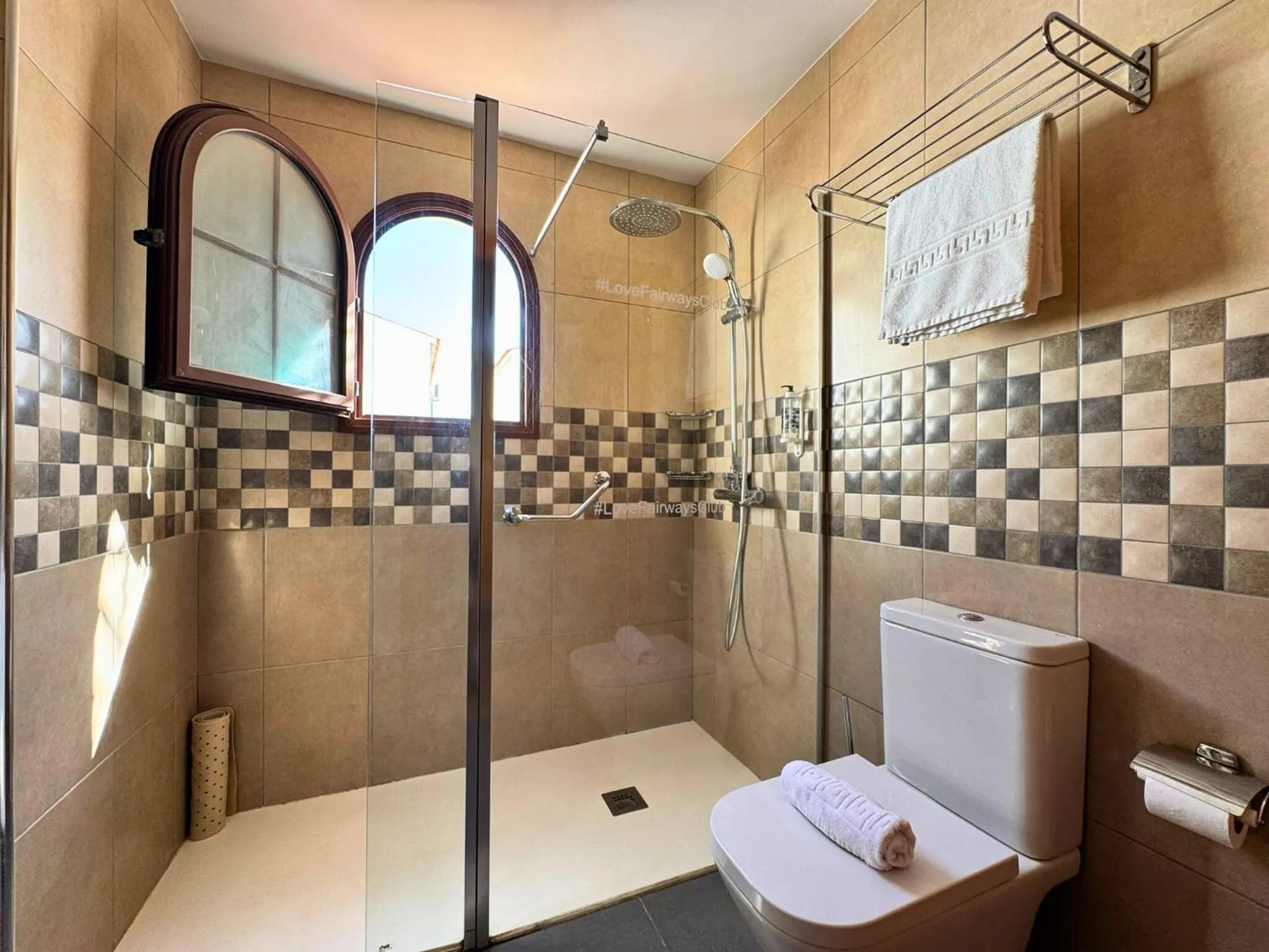 Shower in Fairways Club