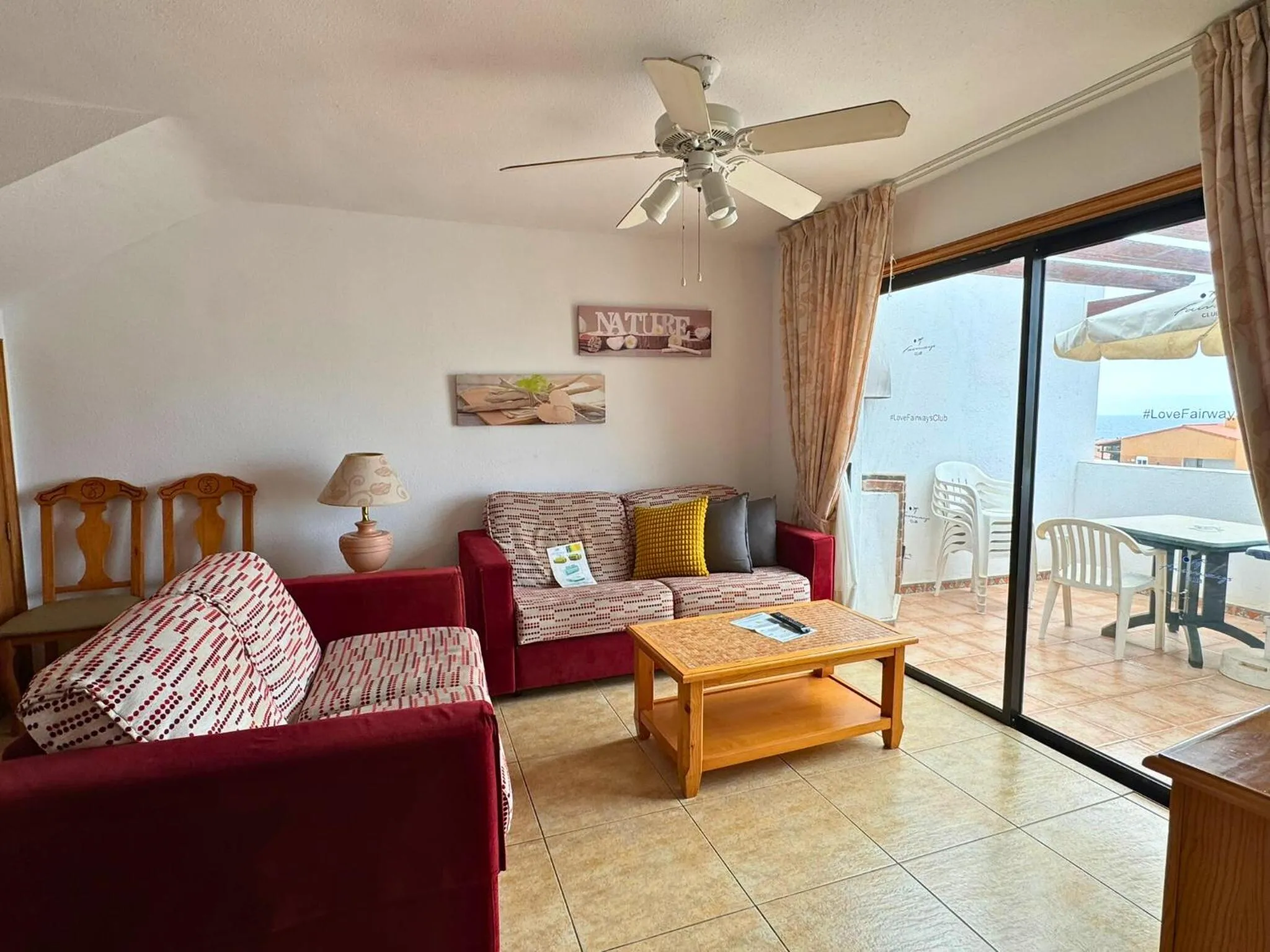 Living room in Fairways Club