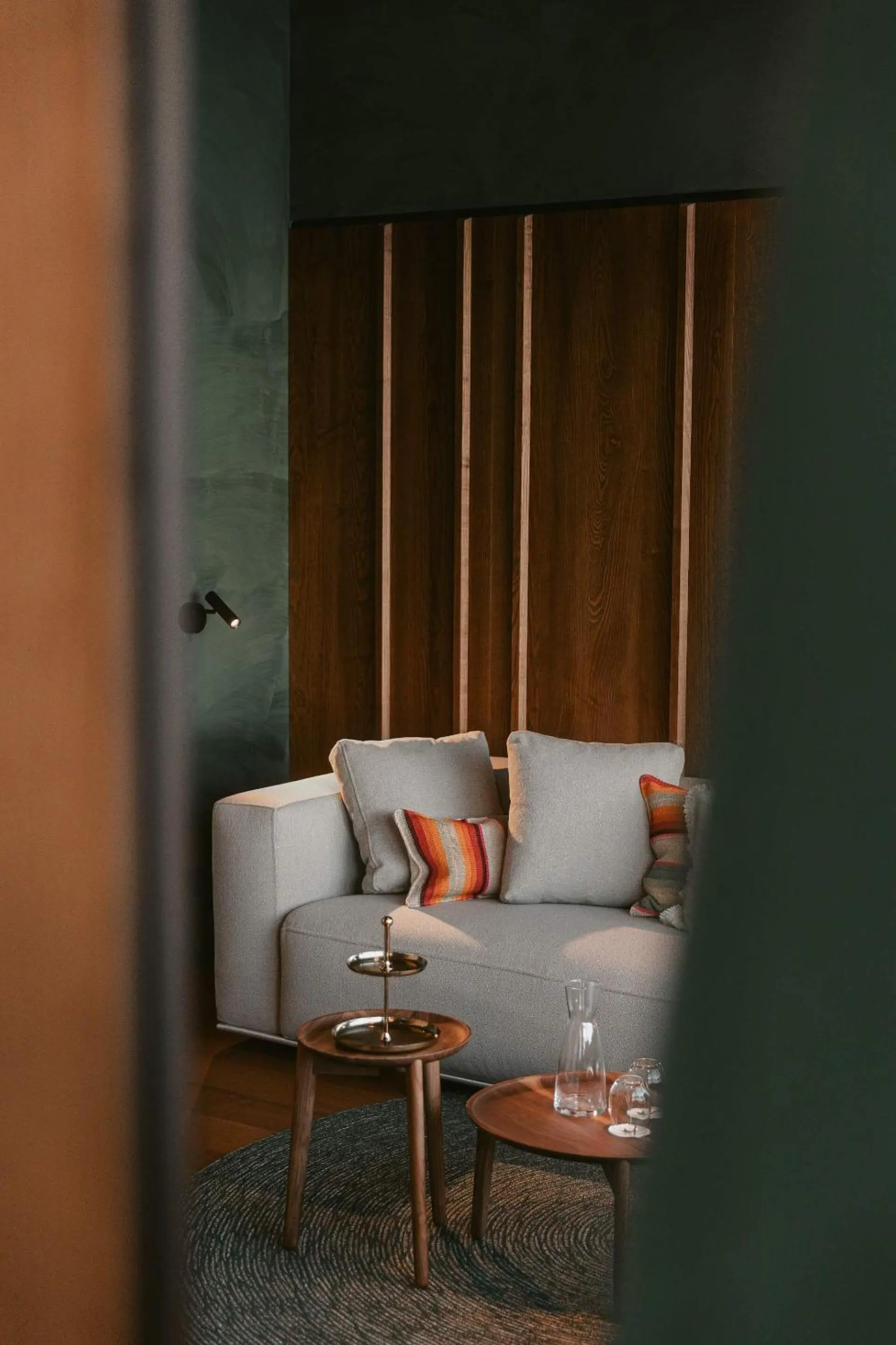 Living room in NEW Hotel Kristberg in Lech - new opening since December 2025