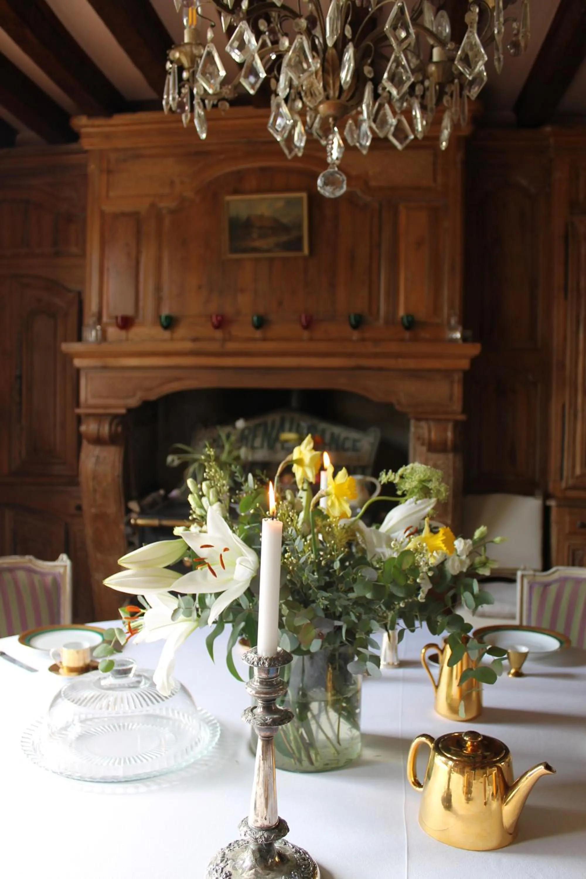 Breakfast in Manoir de la Foulquetiere