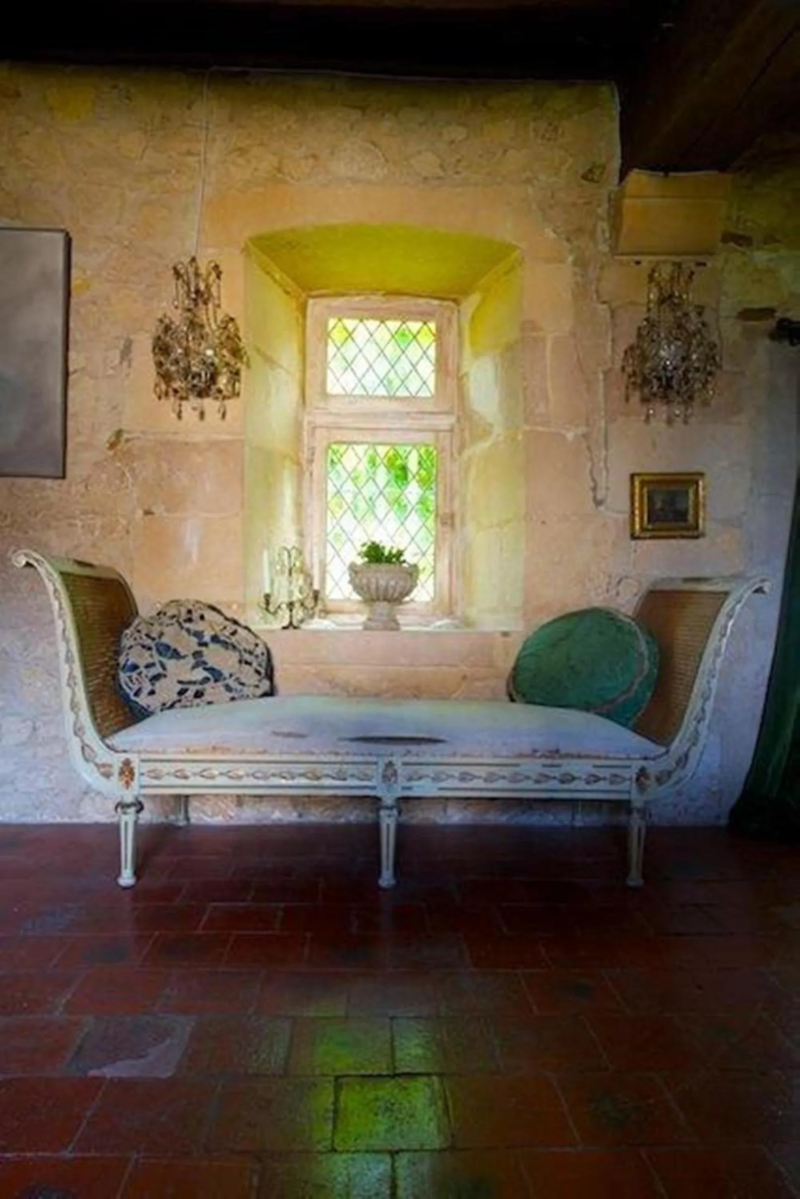 Living room in Manoir de la Foulquetiere