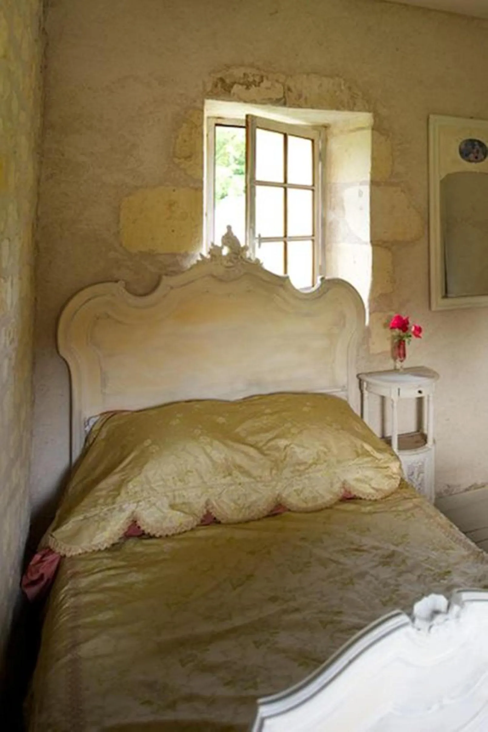 Bedroom, Bed in Manoir de la Foulquetiere