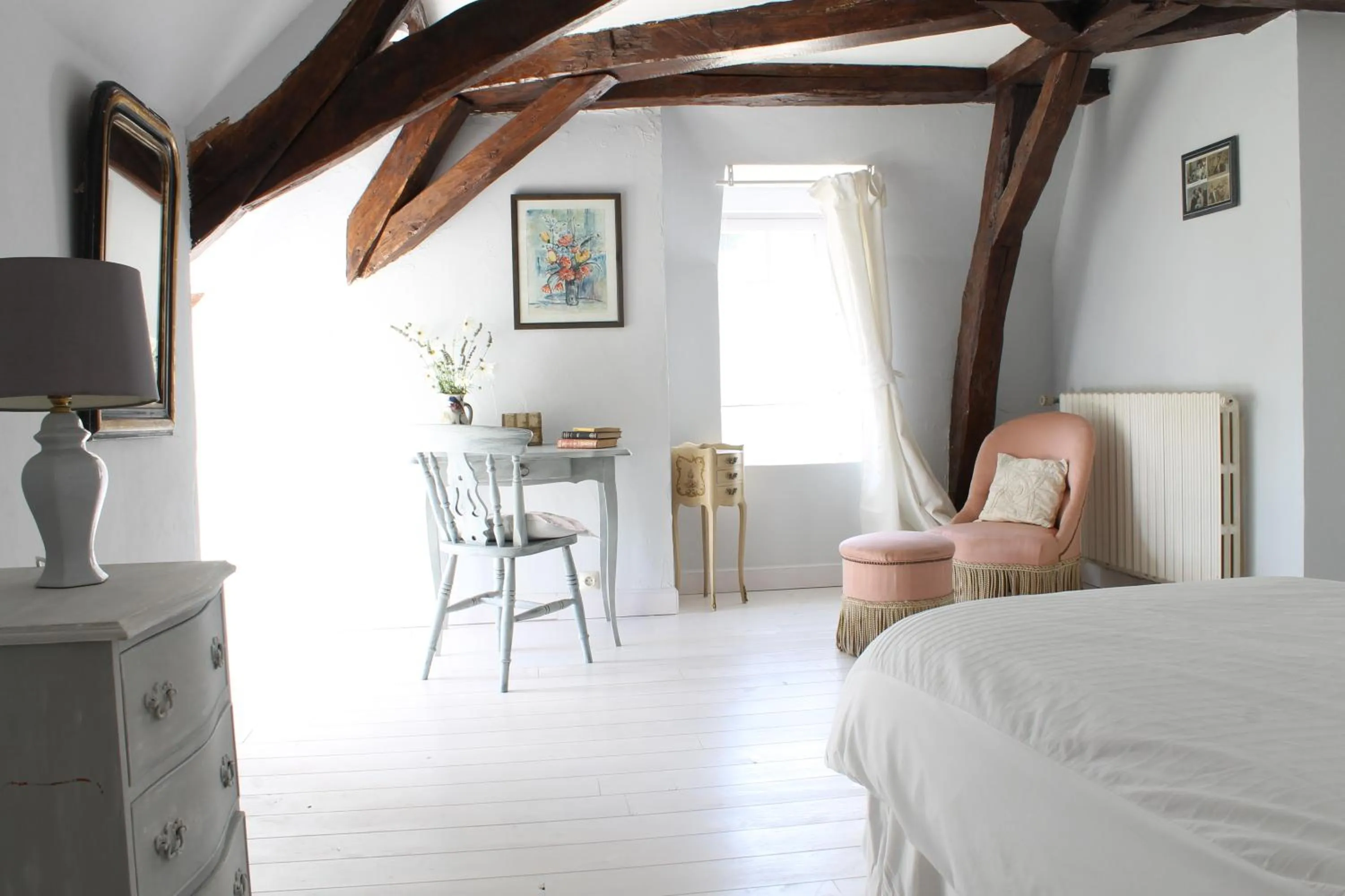 Bed in Manoir de la Foulquetiere