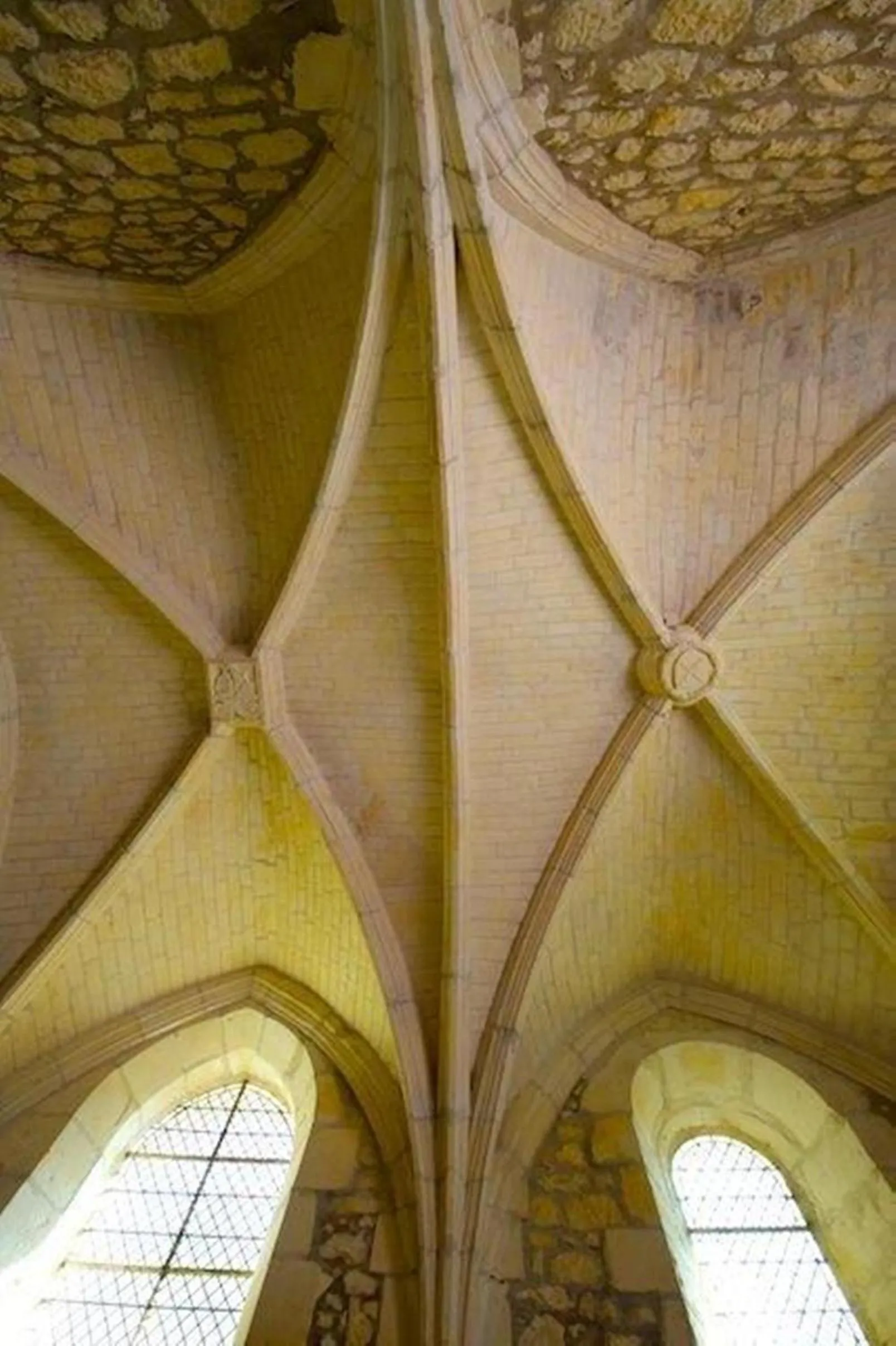 Decorative detail in Manoir de la Foulquetiere