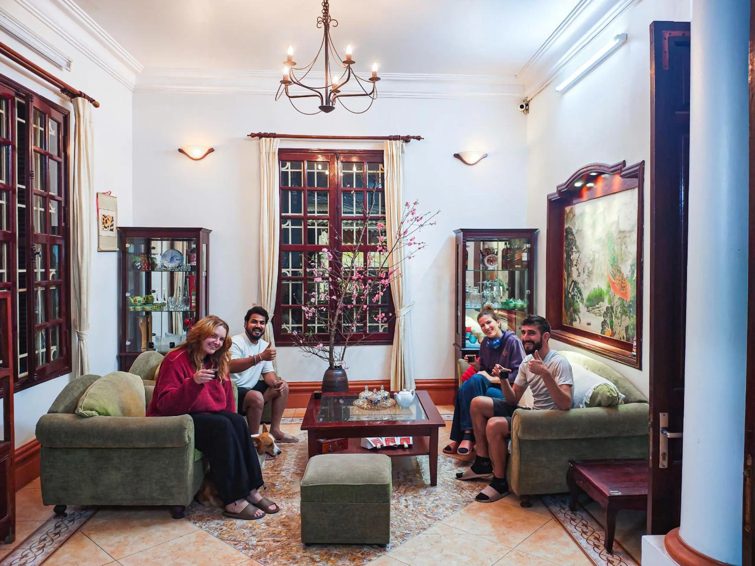 Living room in Tuna Homestay Hanoi & Experience