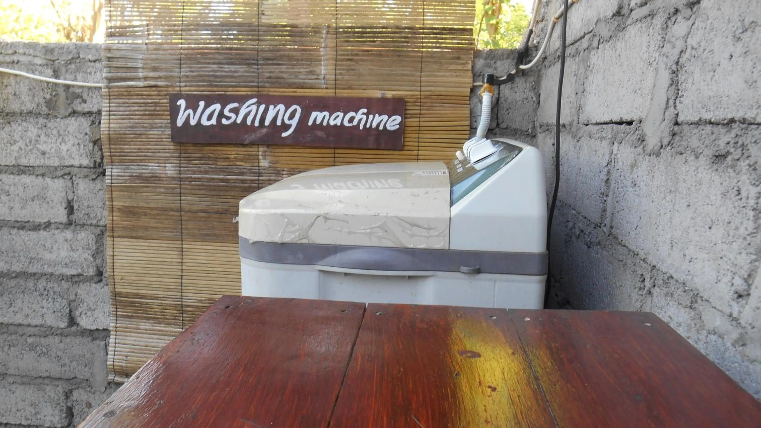 washing machine in Taman Menjangan by SnorkelingMenjangan