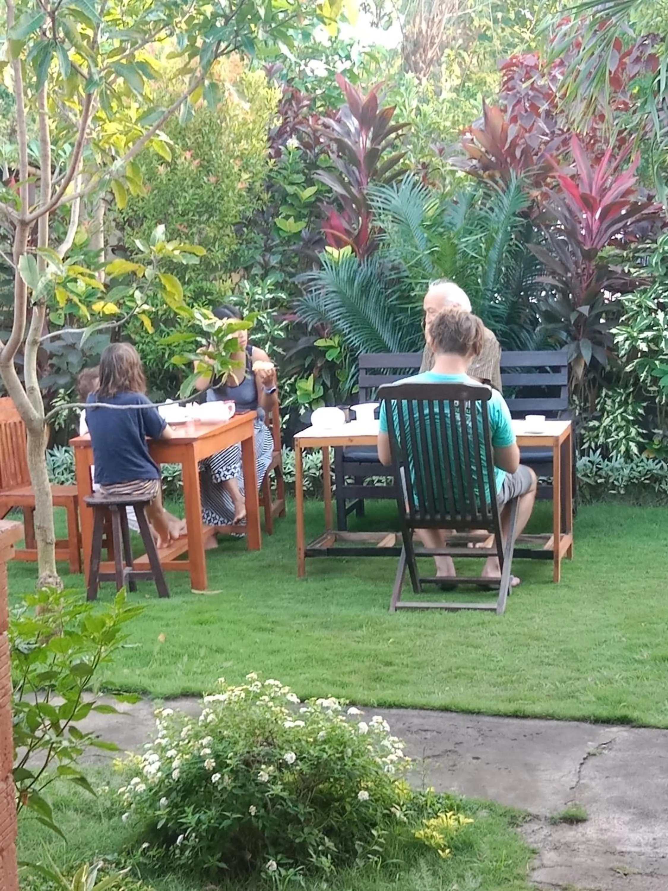 People in Taman Menjangan by SnorkelingMenjangan