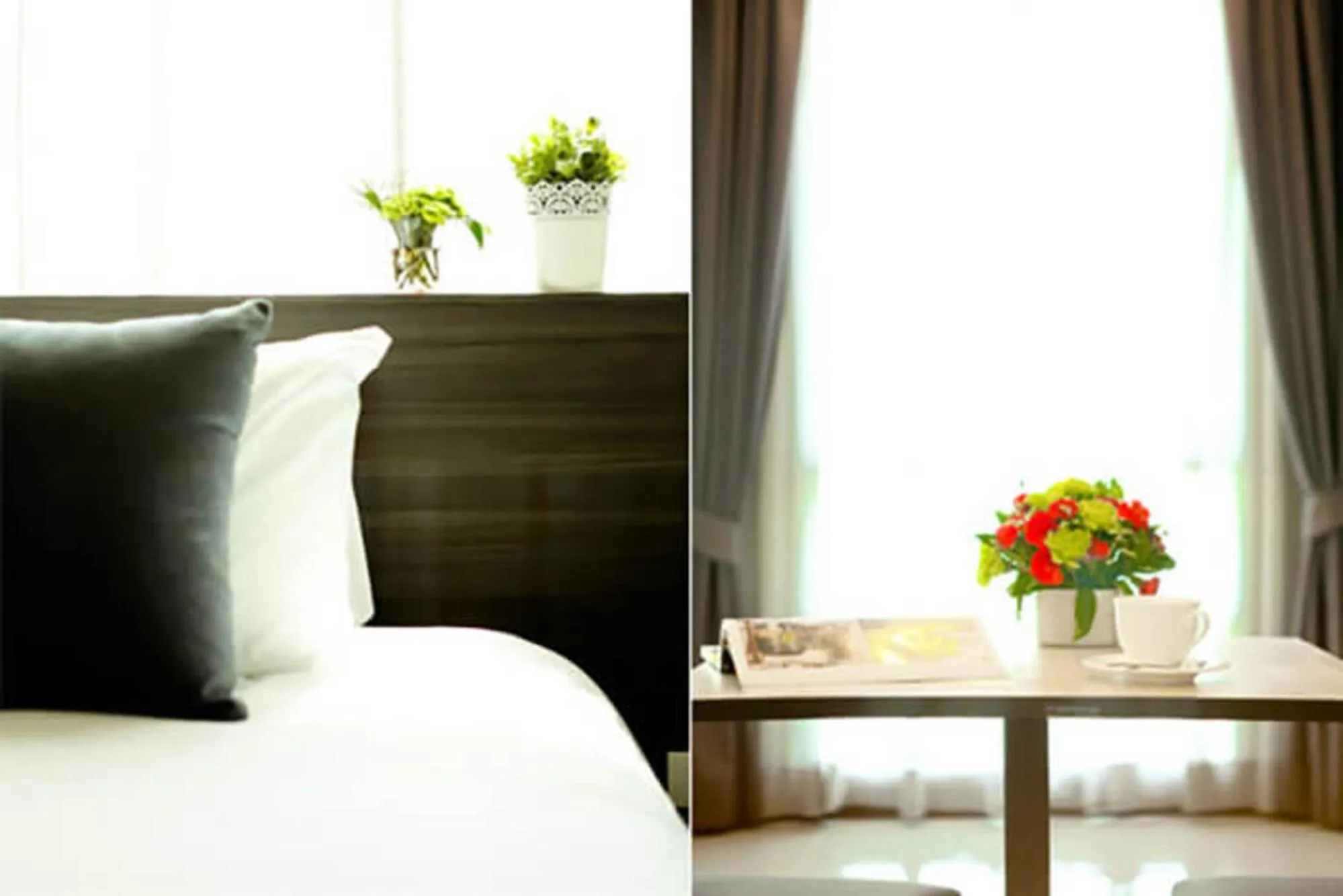 Photo of the whole room, Bed in Crystal Suites Suvarnbhumi Airport