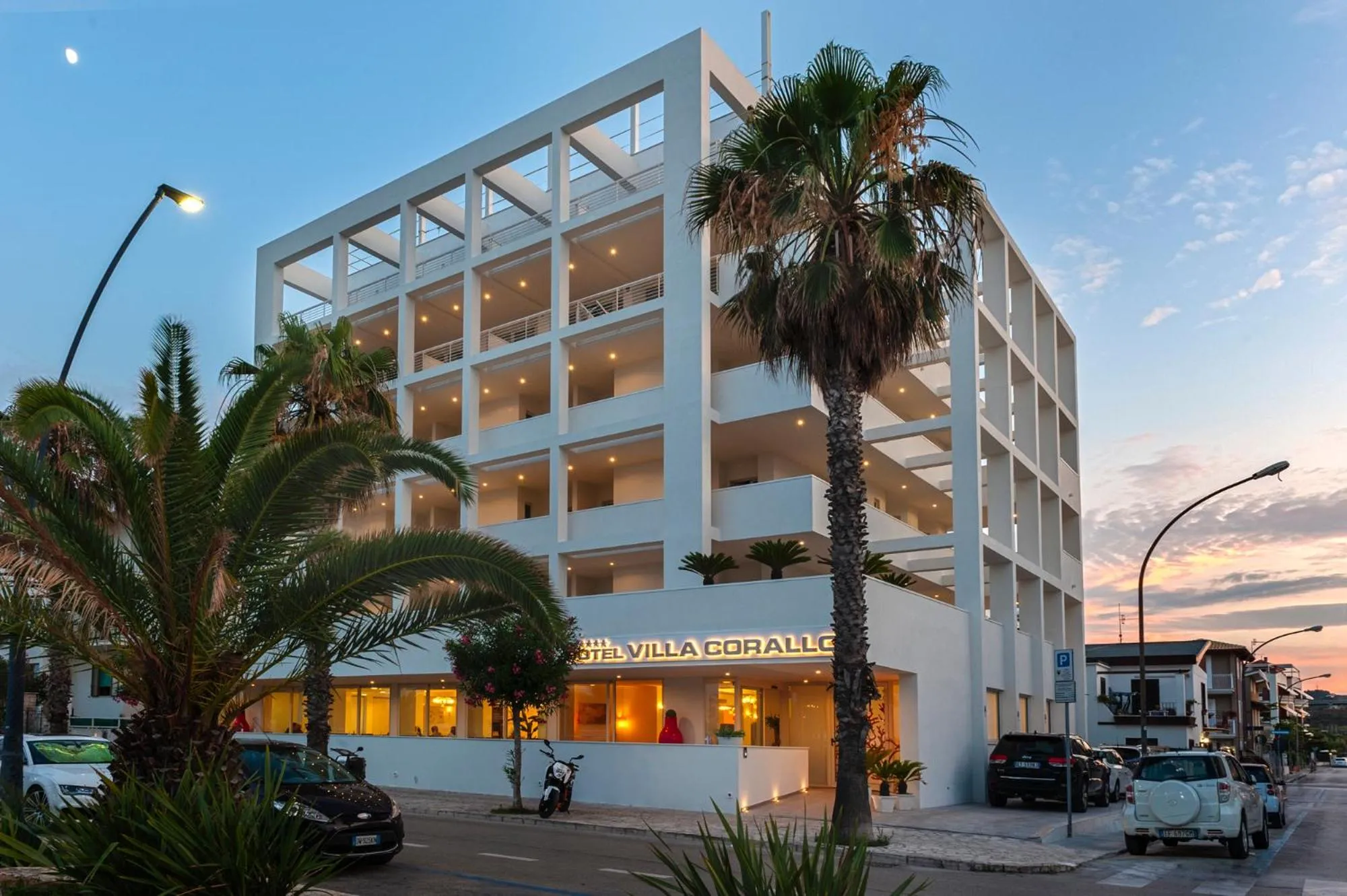 Property building in Hotel Villa Corallo