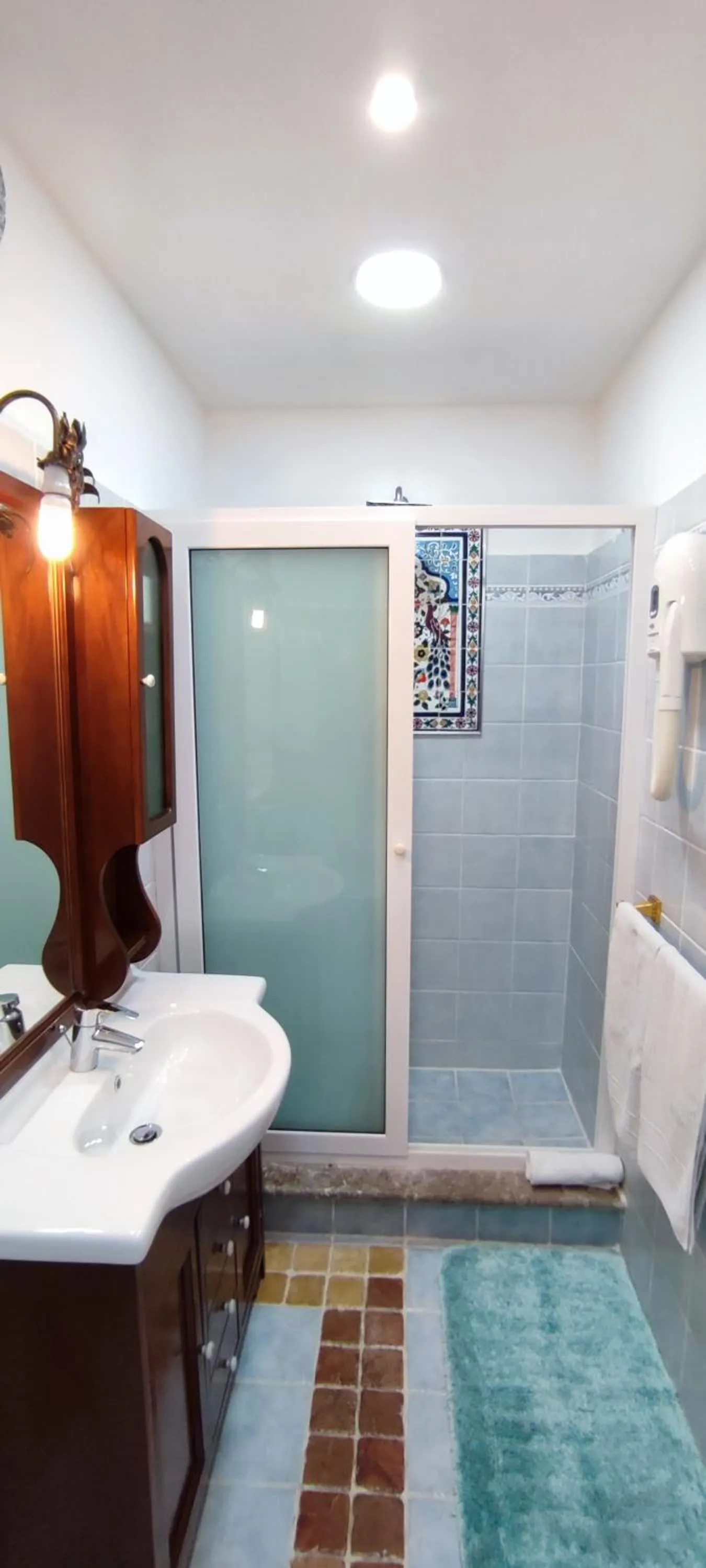 Shower in Villa Arianna B&B