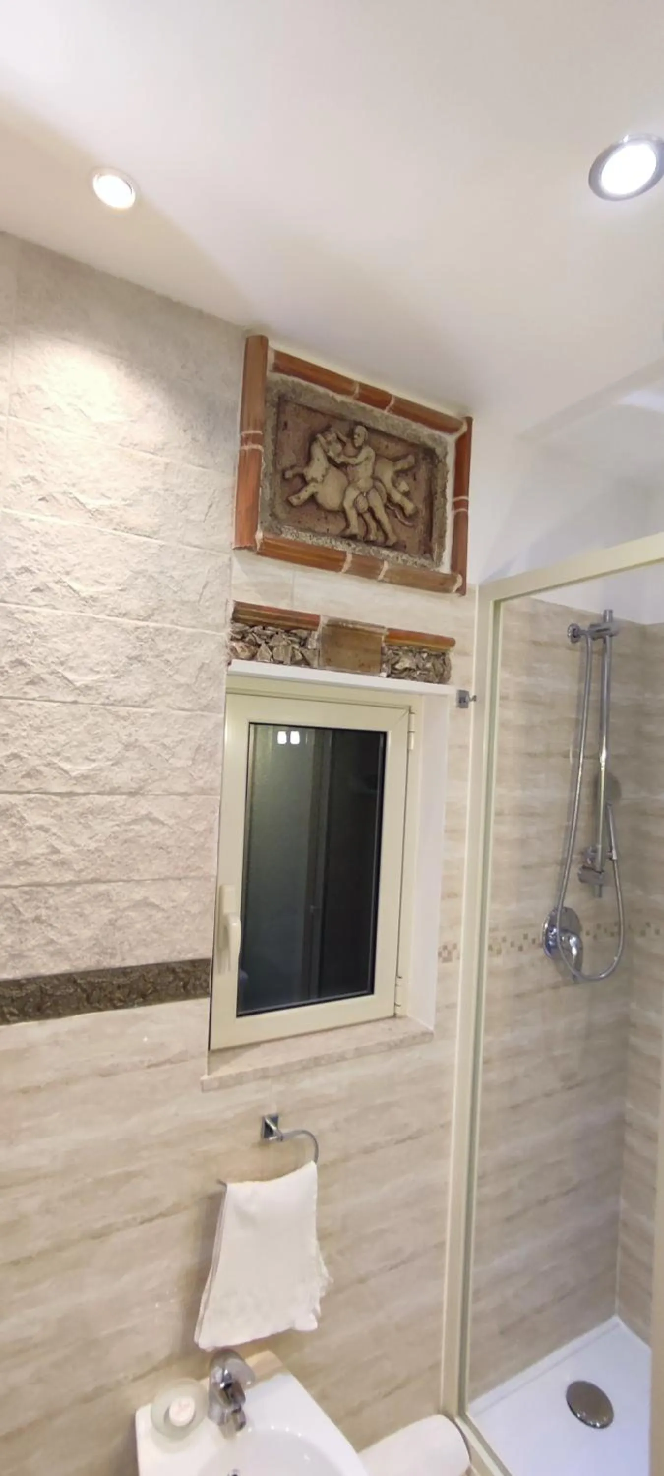 Shower in Villa Arianna B&B