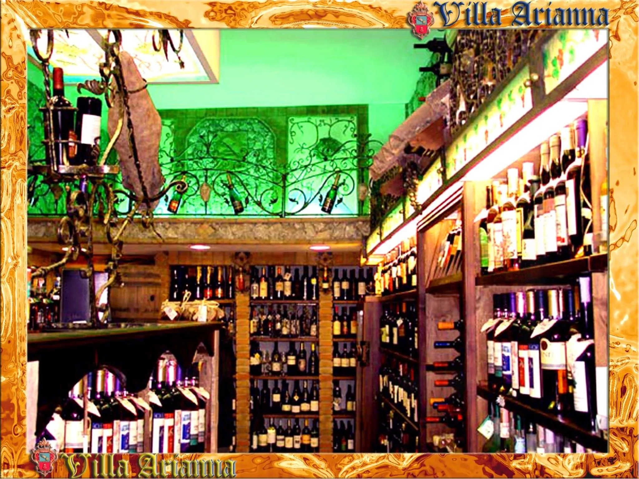 Food and drinks in Villa Arianna B&B