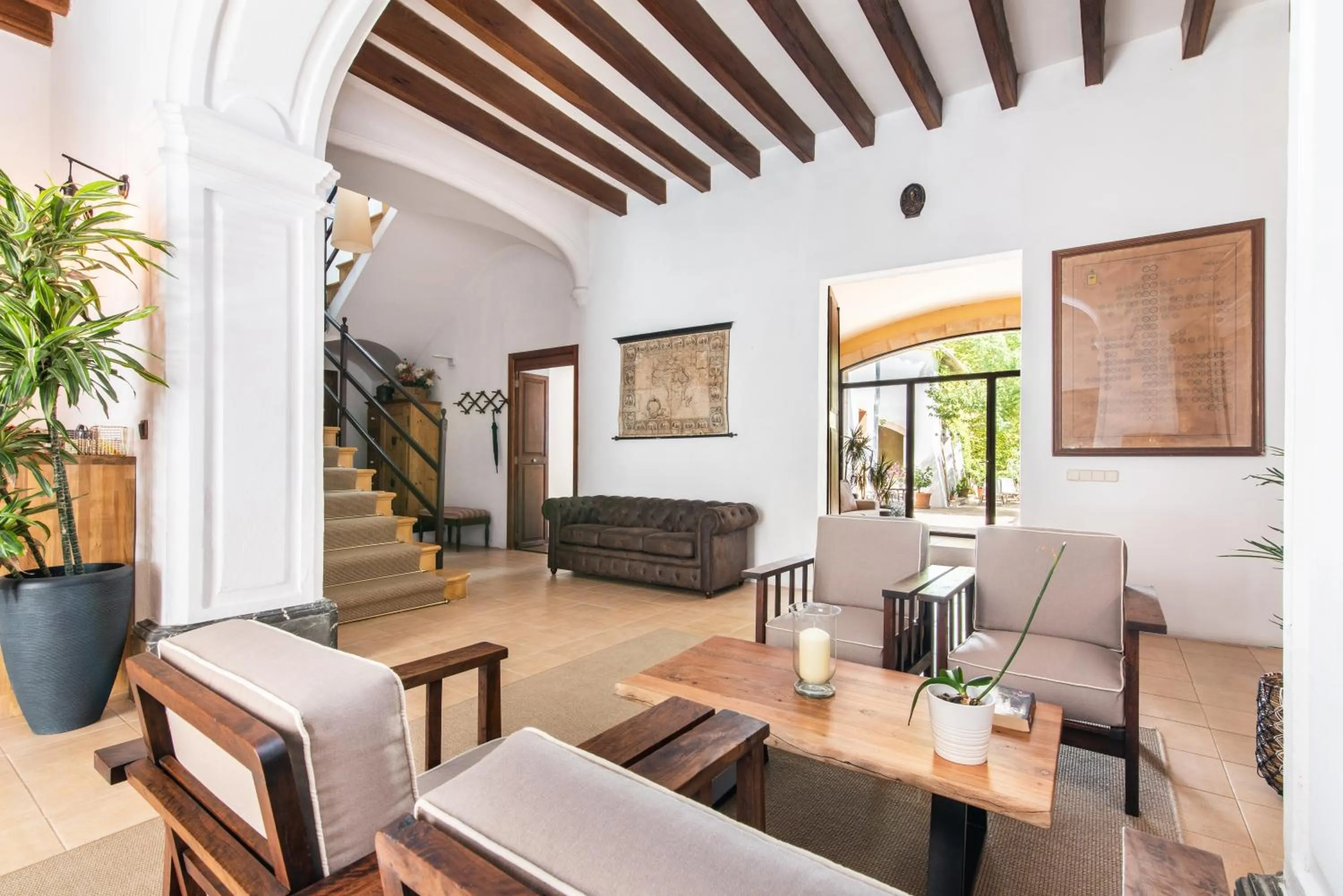 Living room in Hotel Can Moragues