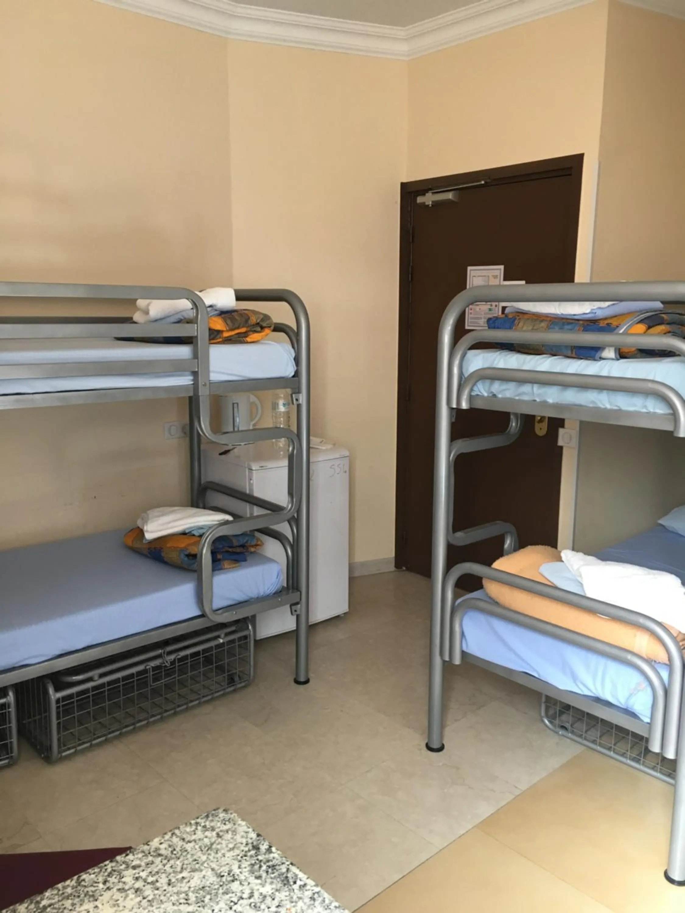 bunk bed, Bed in Antares hostel