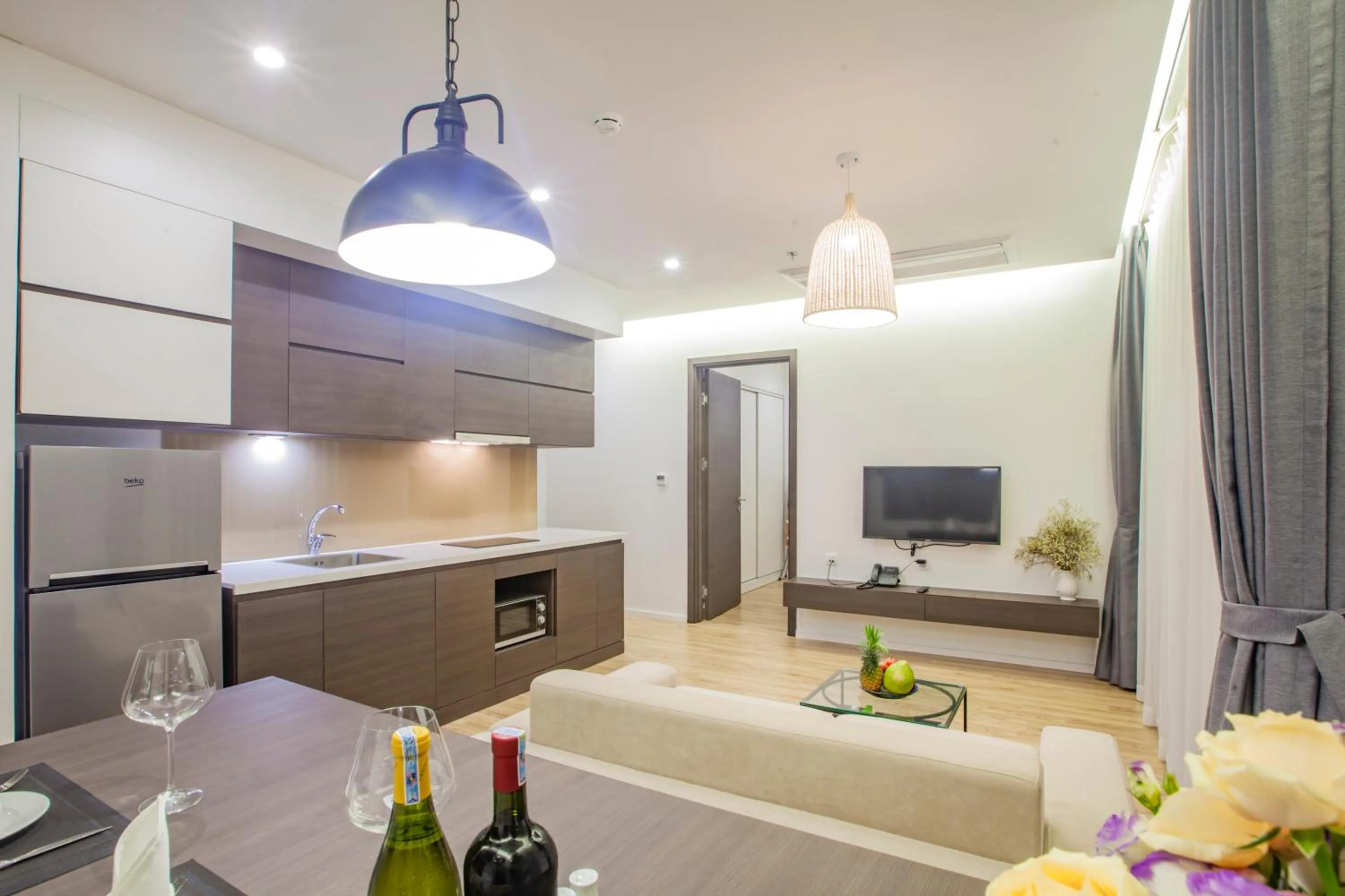 Seating area in Parosand Hanoi Hotel