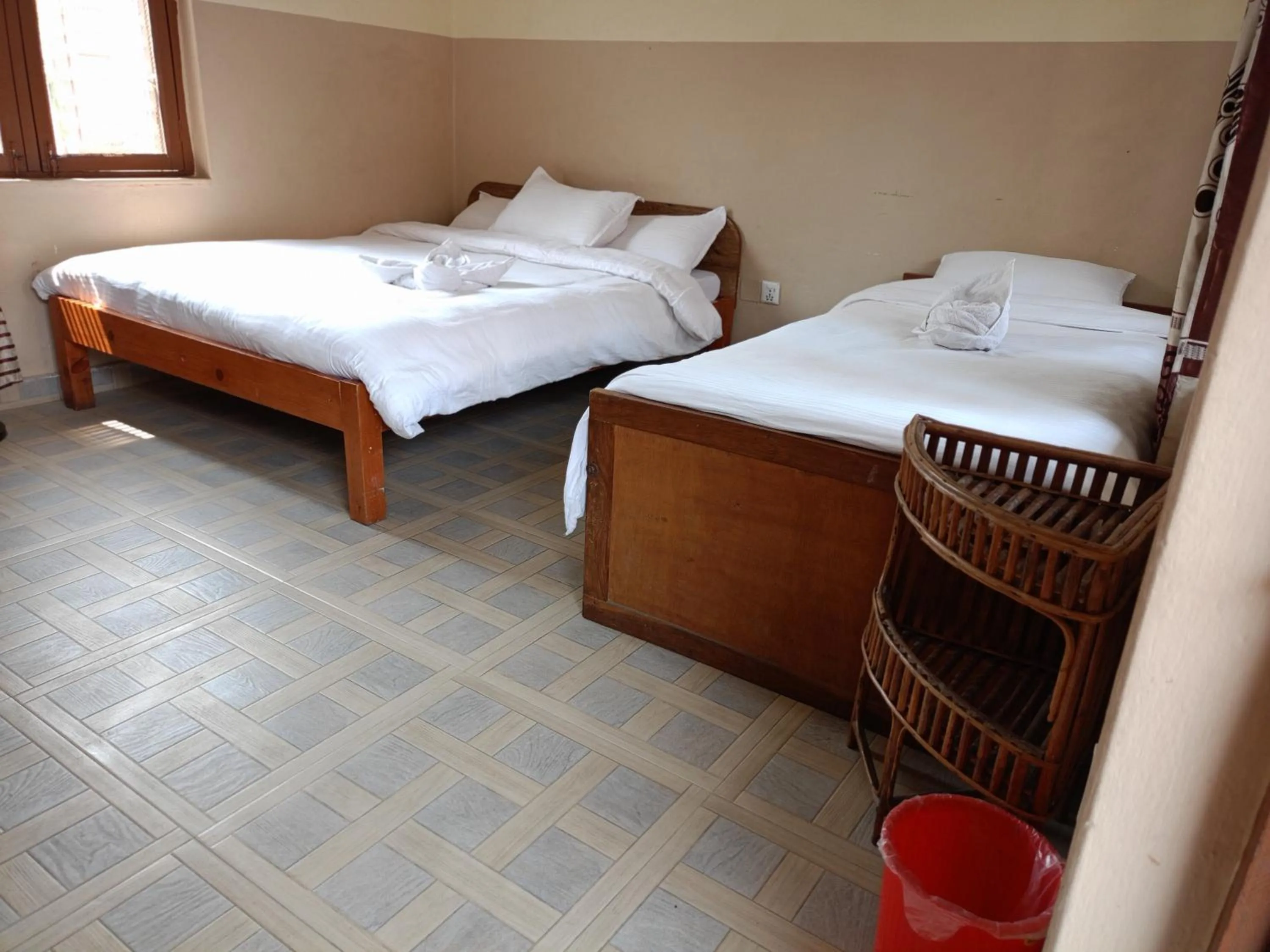 Bed in Pokhara Metro Eco Hotel