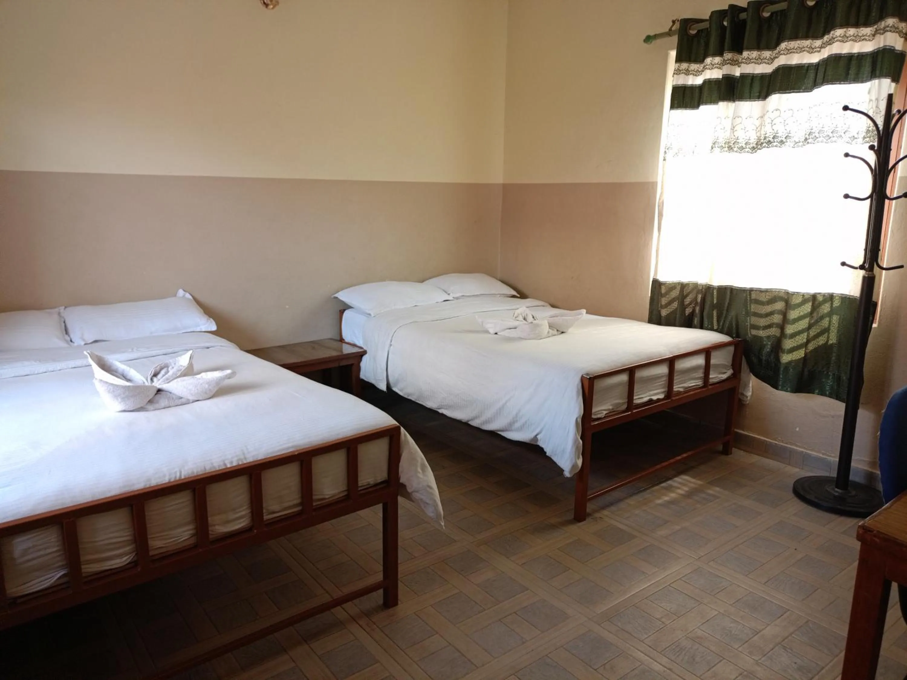 Bed in Pokhara Metro Eco Hotel