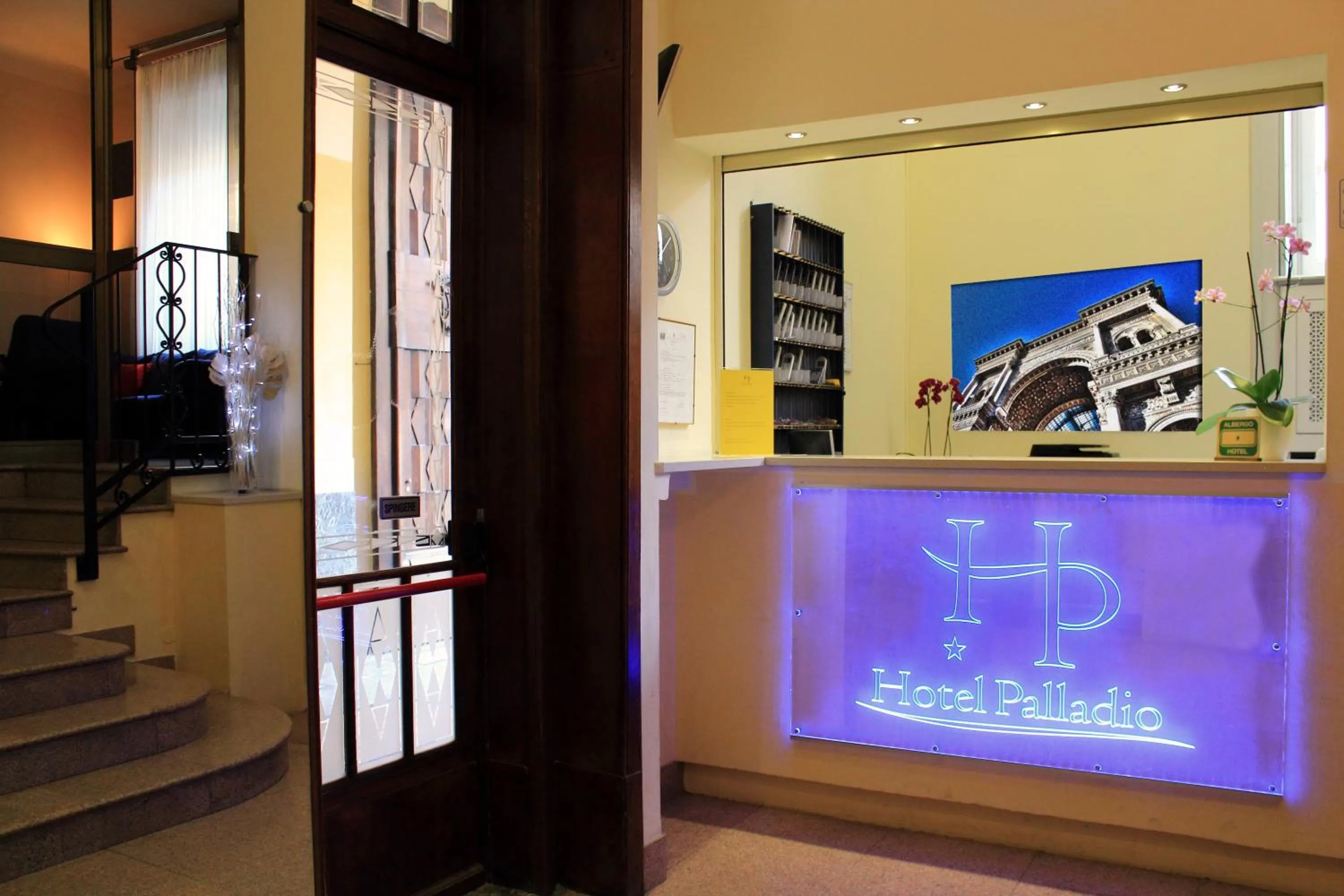 Lobby or reception in Hotel Palladio