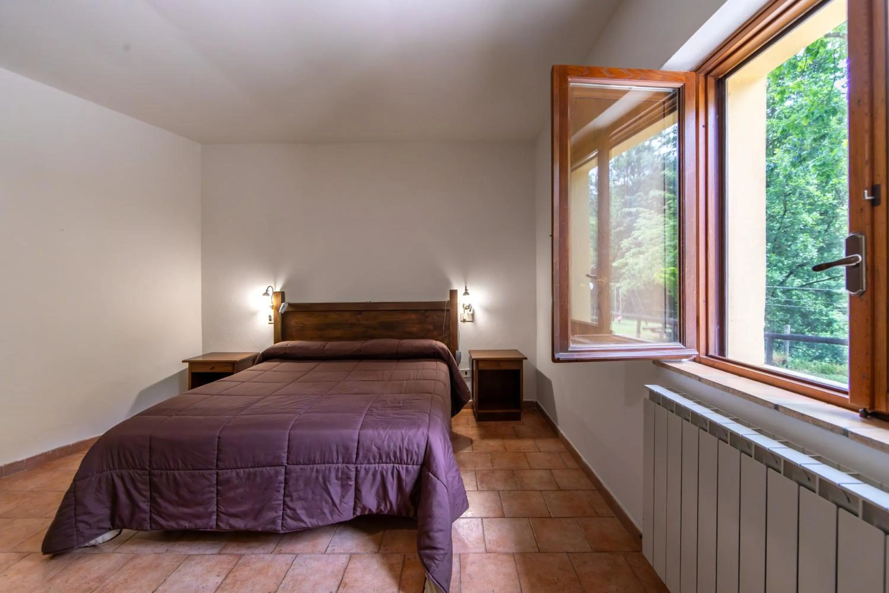 Bed in Agriturismo La Ferrera