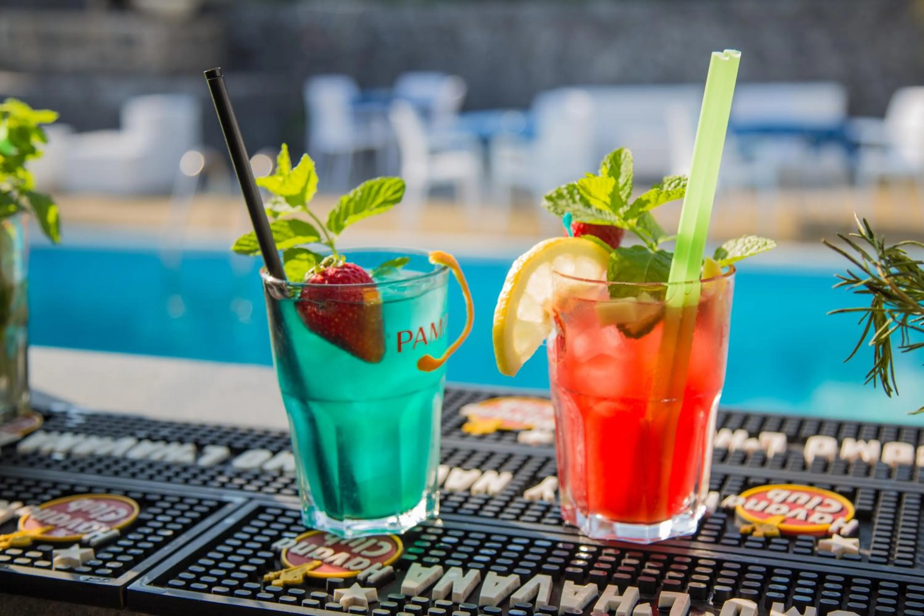 Alcoholic drinks in La Terrazza
