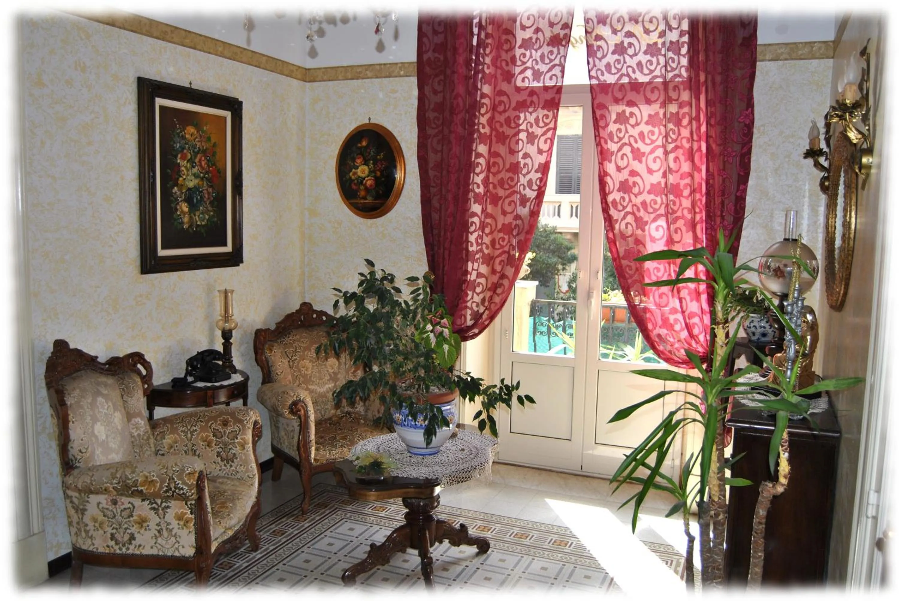 Lobby or reception in Bed and Breakfast D'Angelo