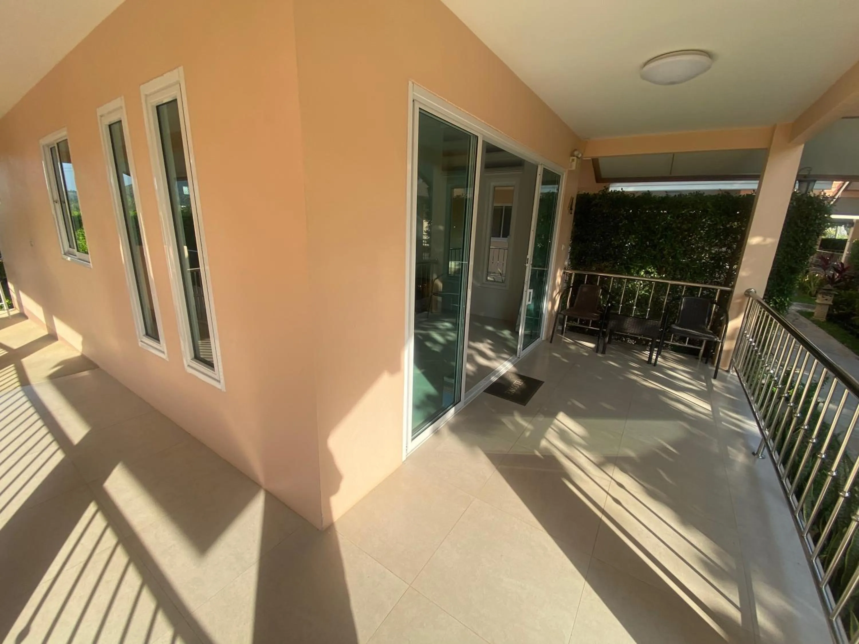 Balcony/Terrace in Chang Noi Hua Hin Pranburi fully accessible barrierefrei resort