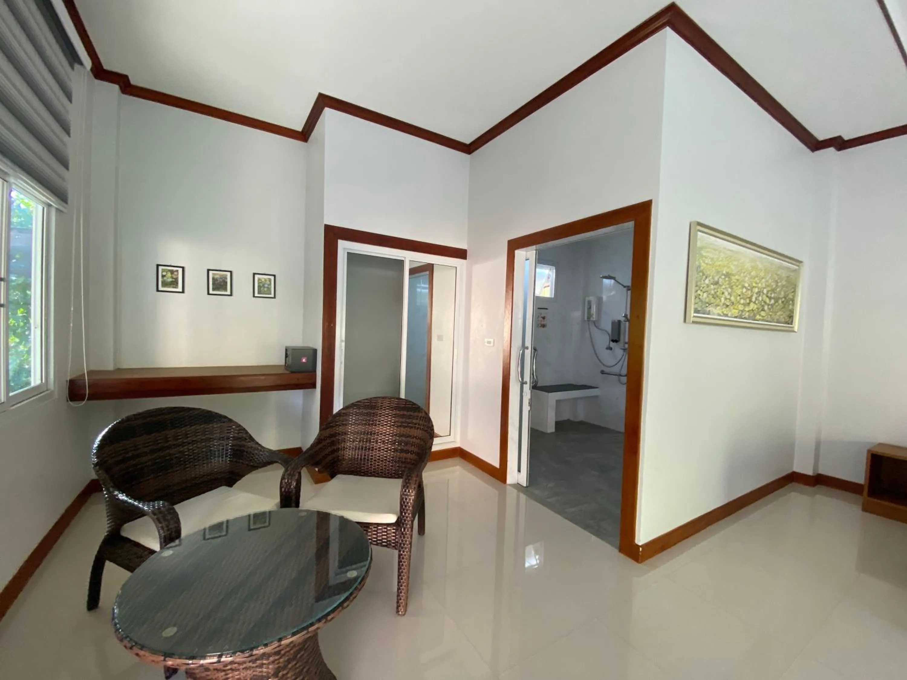 Living room in Chang Noi Hua Hin Pranburi fully accessible barrierefrei resort