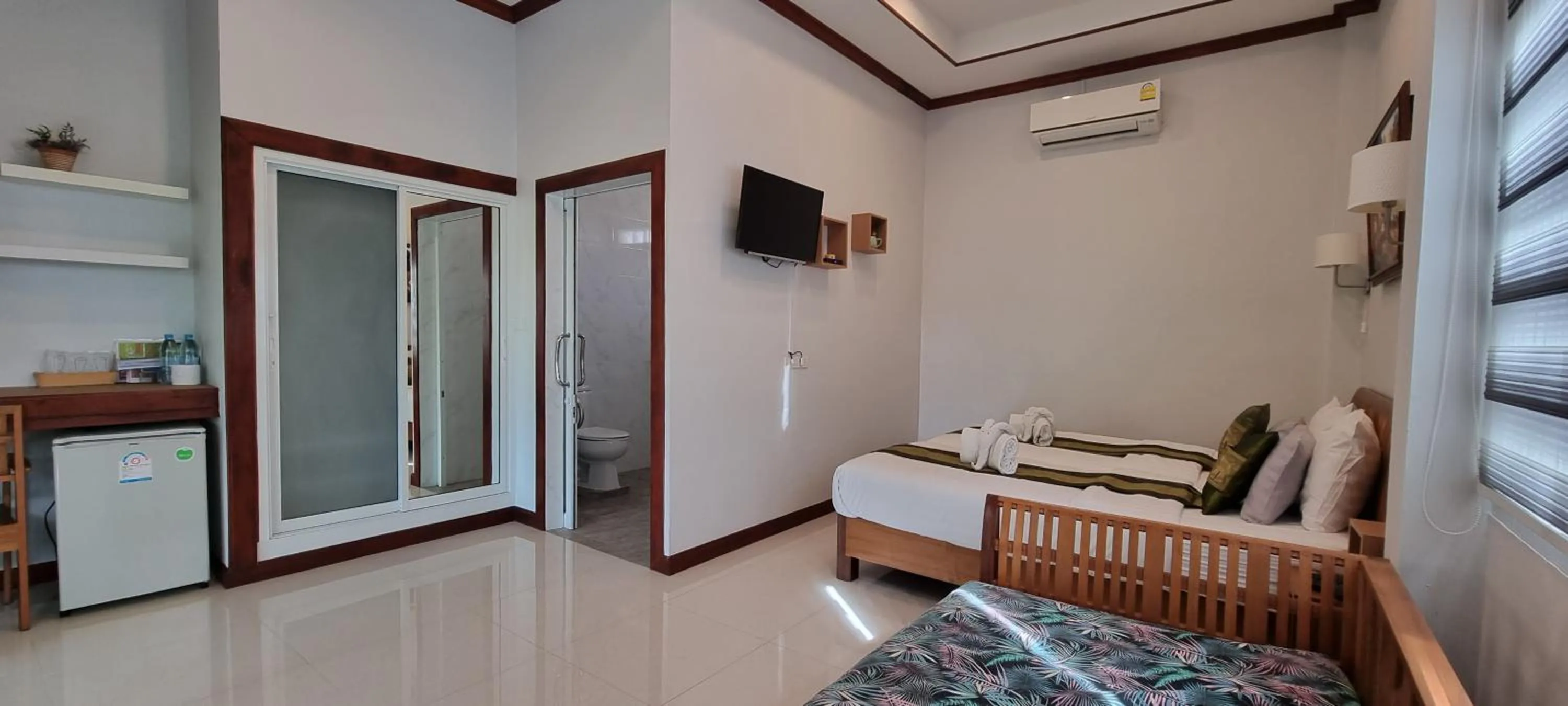 Bedroom in Chang Noi Hua Hin Pranburi fully accessible barrierefrei resort