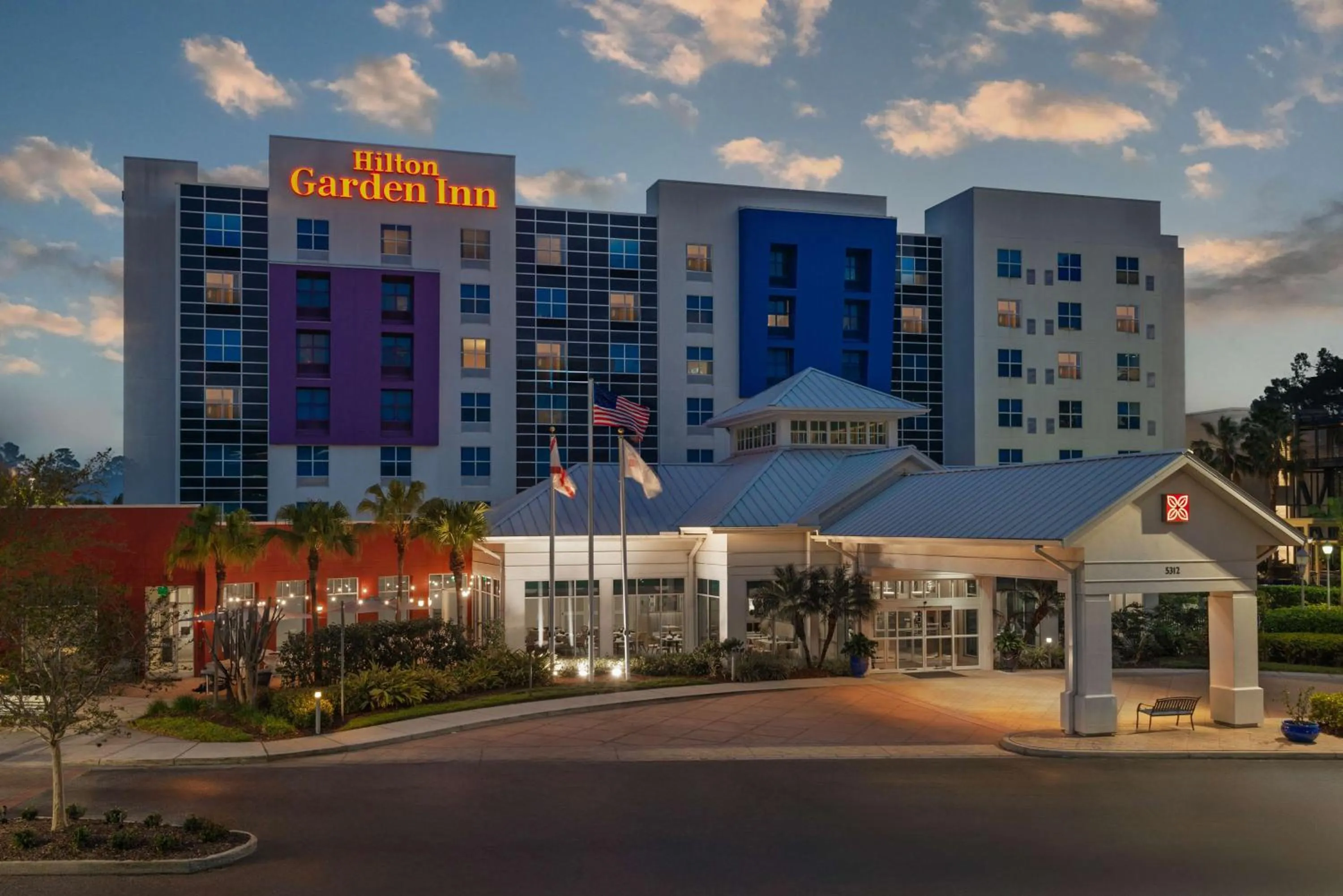Property building in Hilton Garden Inn Tampa Airport/Westshore